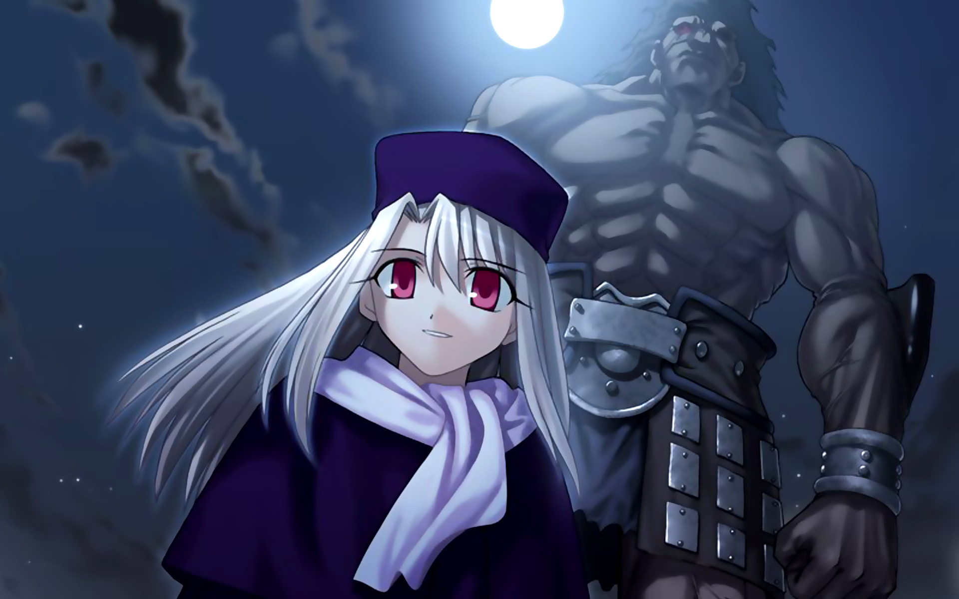 Illyasviel Von Einzbern and Berserker from Fate/stay night HD Wallpaper
