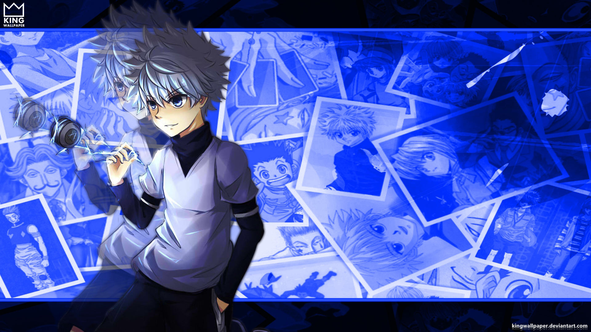 Killua Zoldyck from Hunter x Hunter HD Wallpaper
