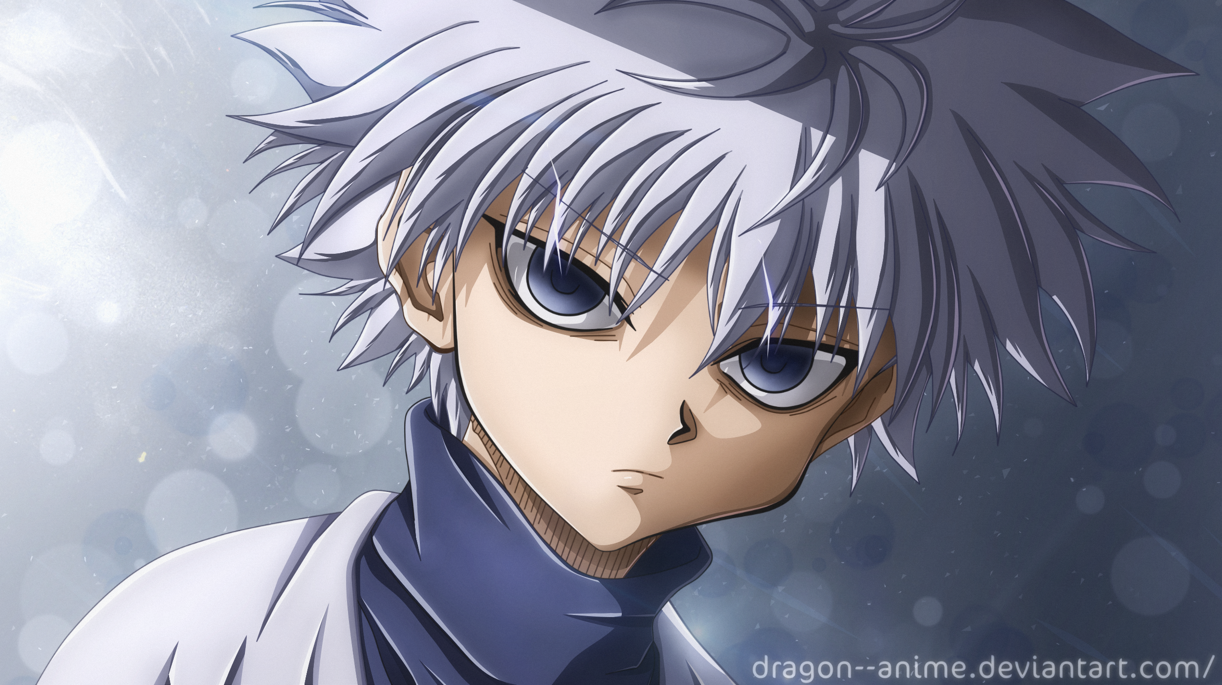 Killua Zoldyck from Hunter x Hunter HD Wallpaper