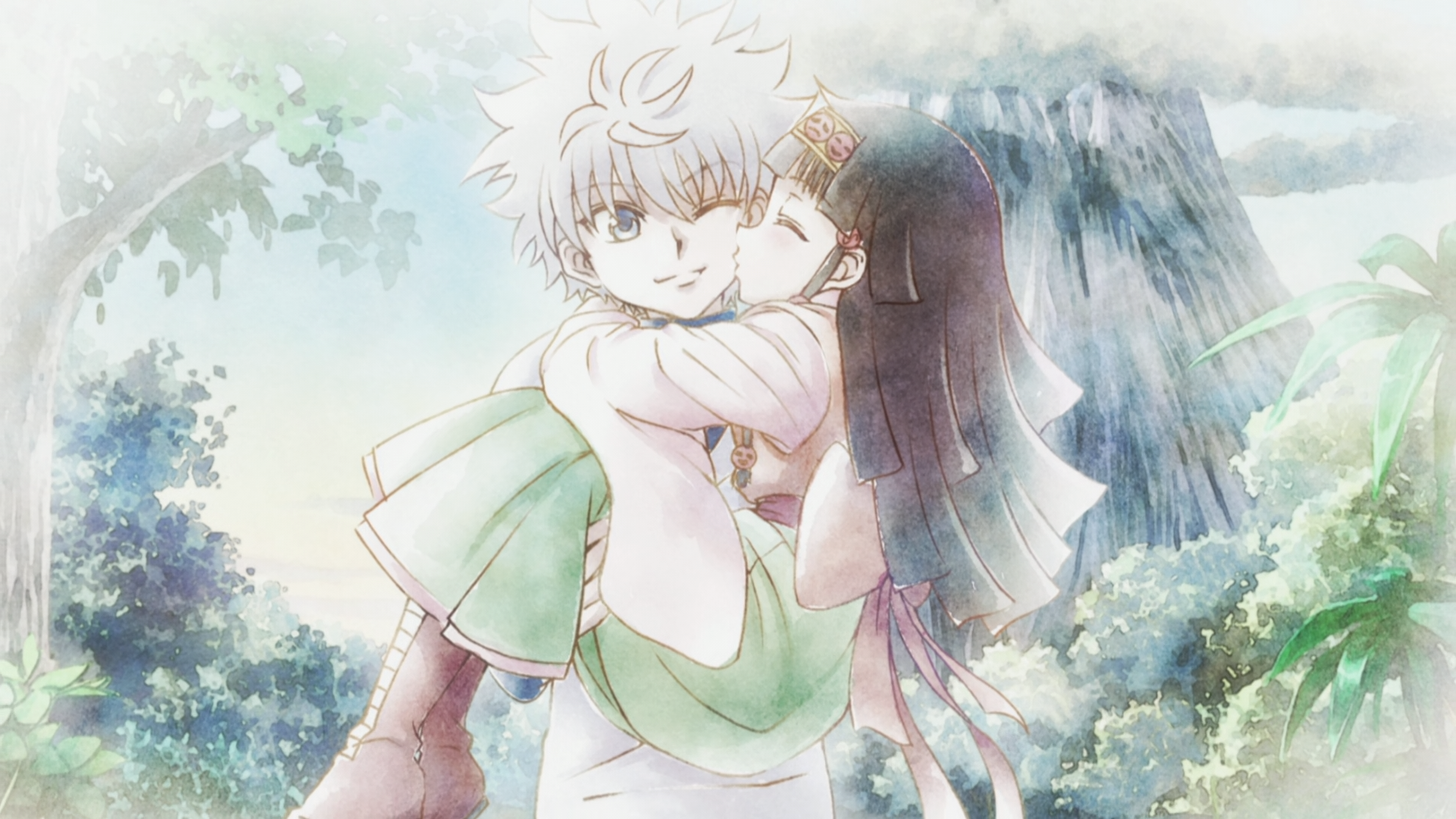 Killua Zoldyck from Hunter x Hunter HD Wallpaper
