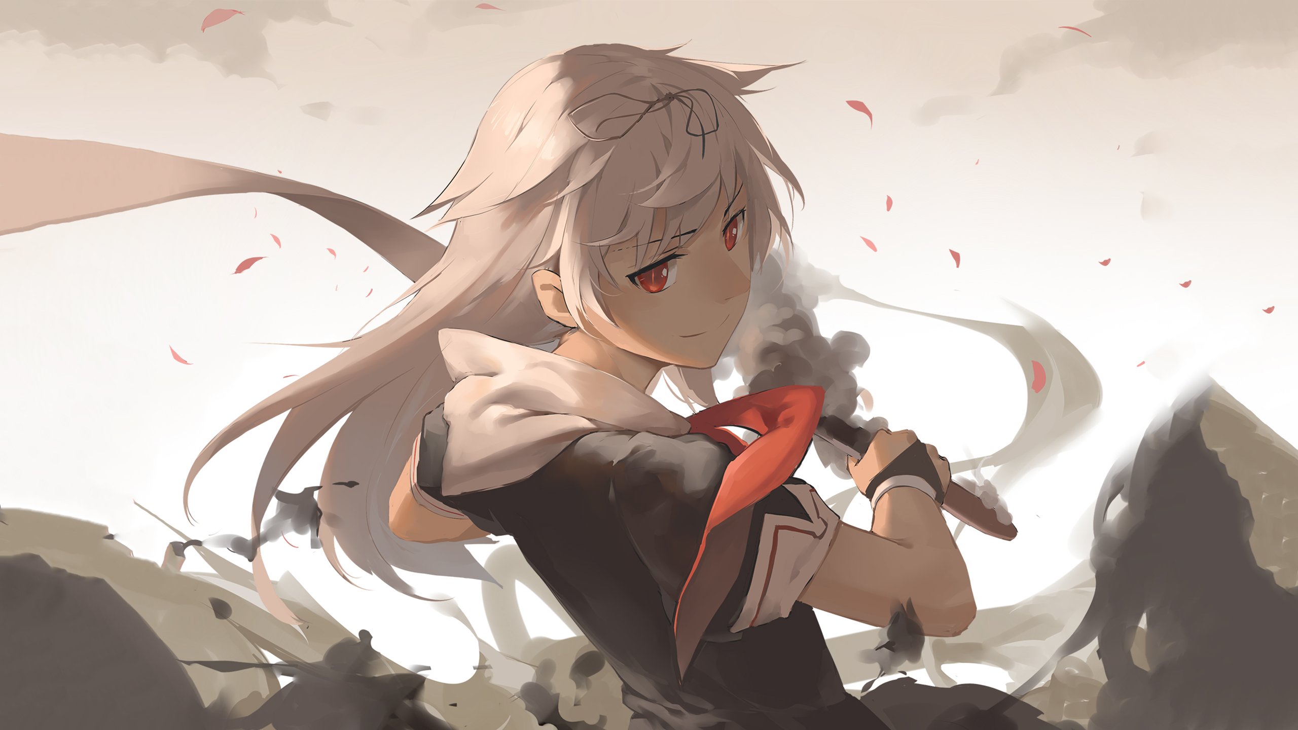 Yuudachi from Kancolle HD Wallpaper