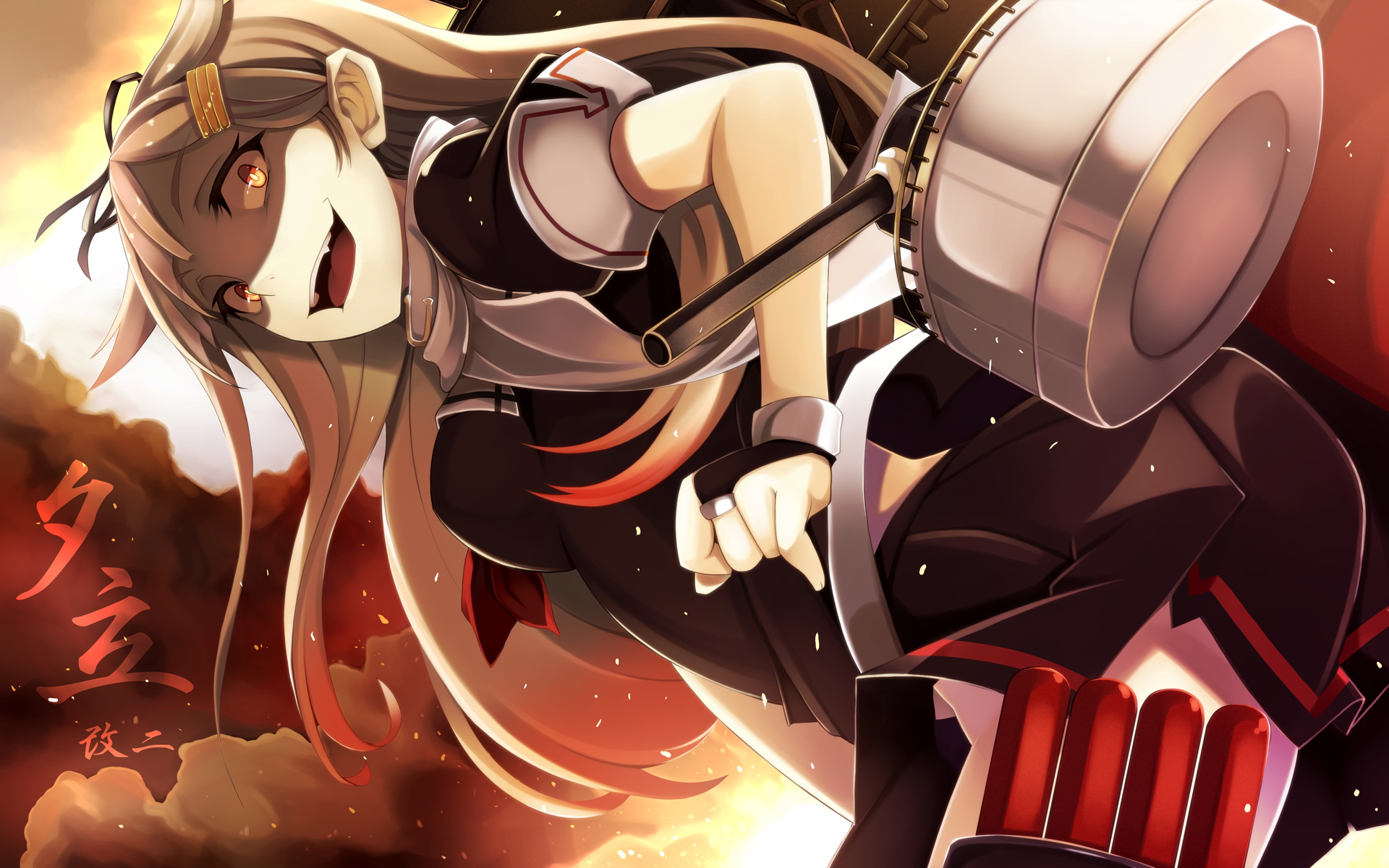 Yuudachi from Kancolle HD Wallpaper