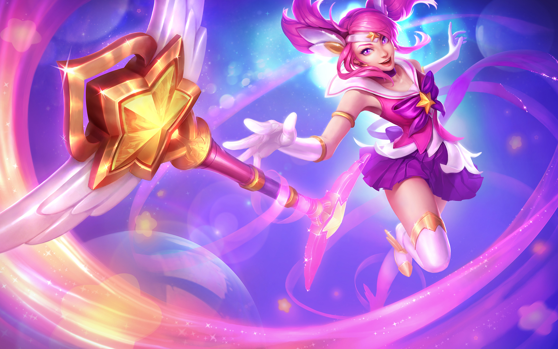 Lux from League of Legends HD Wallpaper