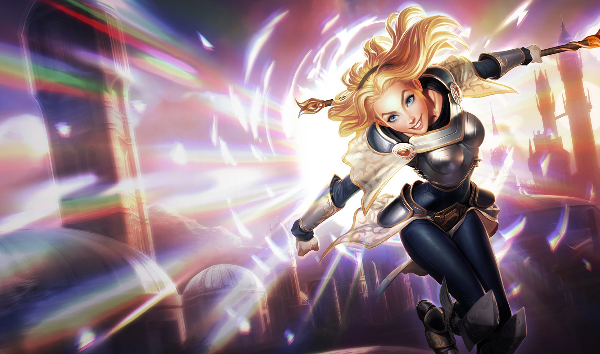 Lux from League of Legends HD Wallpaper