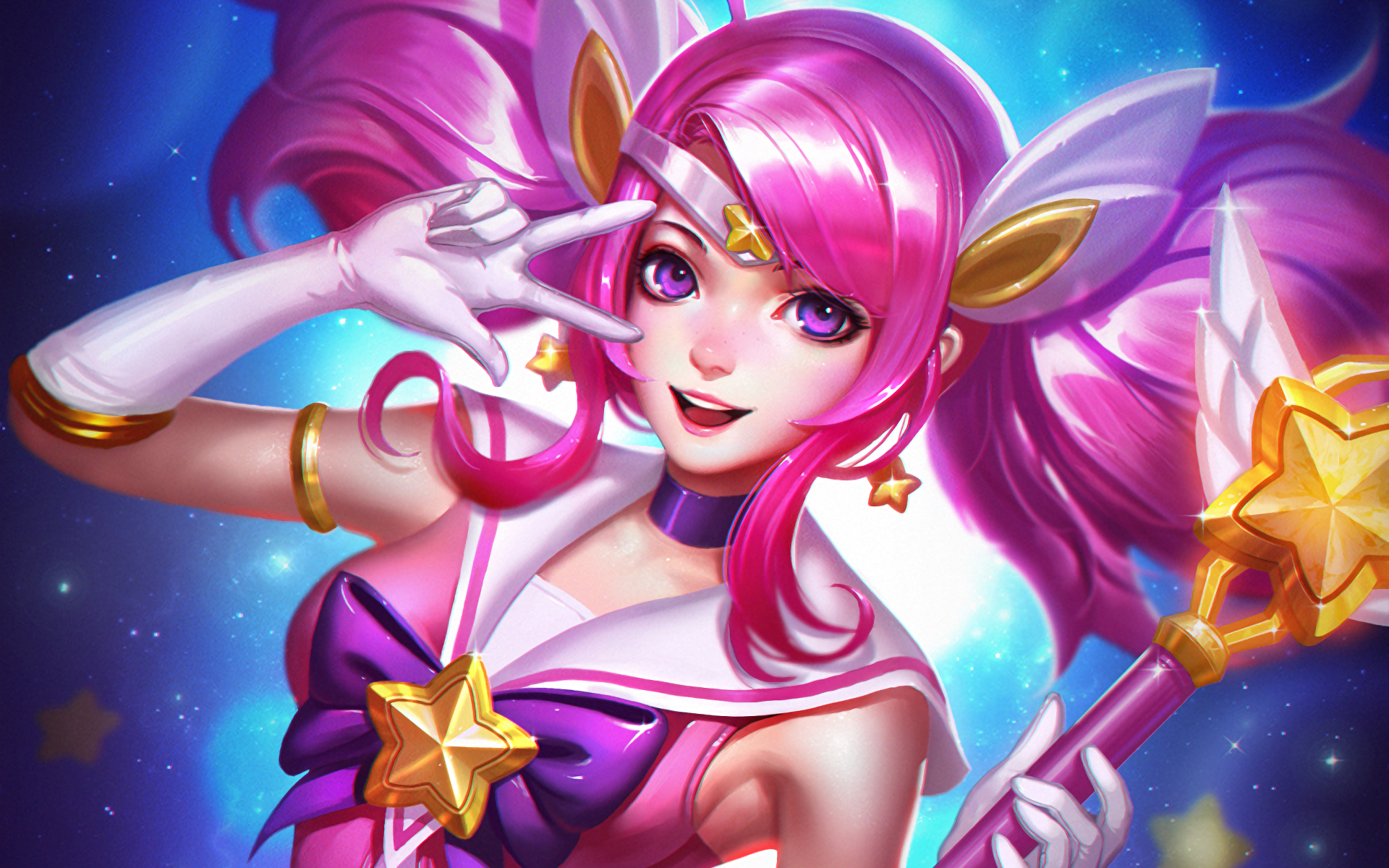 Lux from League of Legends HD Wallpaper