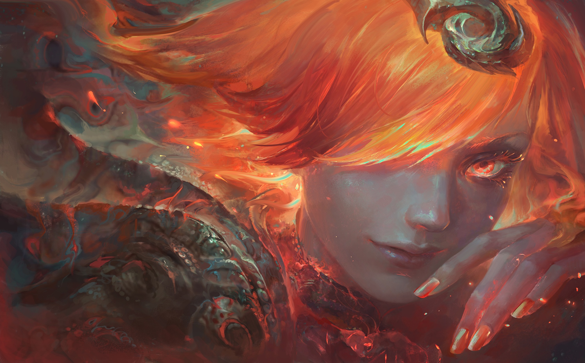 Lux from League of Legends HD Wallpaper