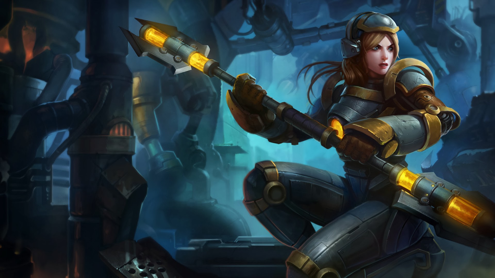 Lux from League of Legends HD Wallpaper