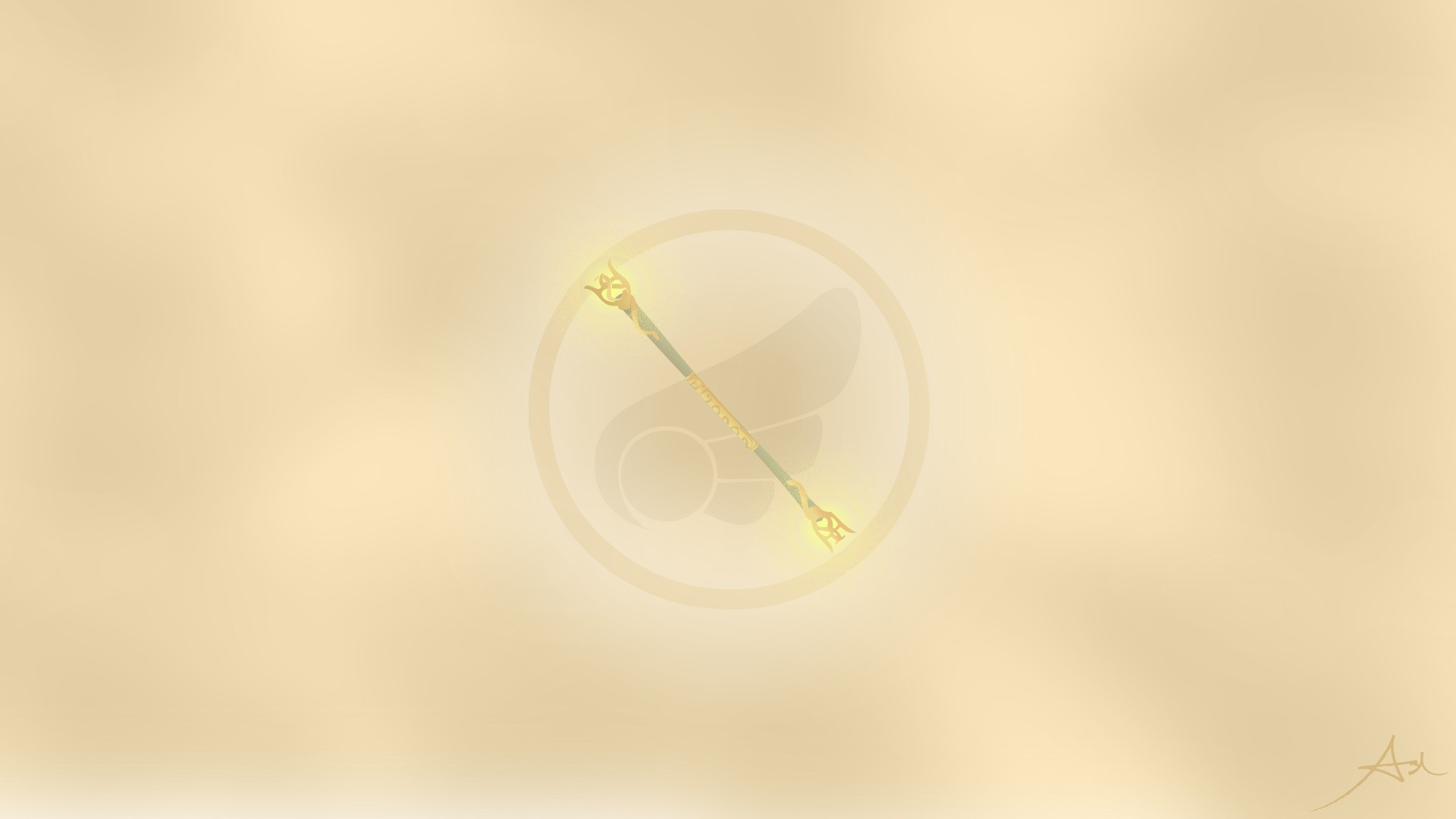 Lux from League of Legends Staff HD Wallpaper