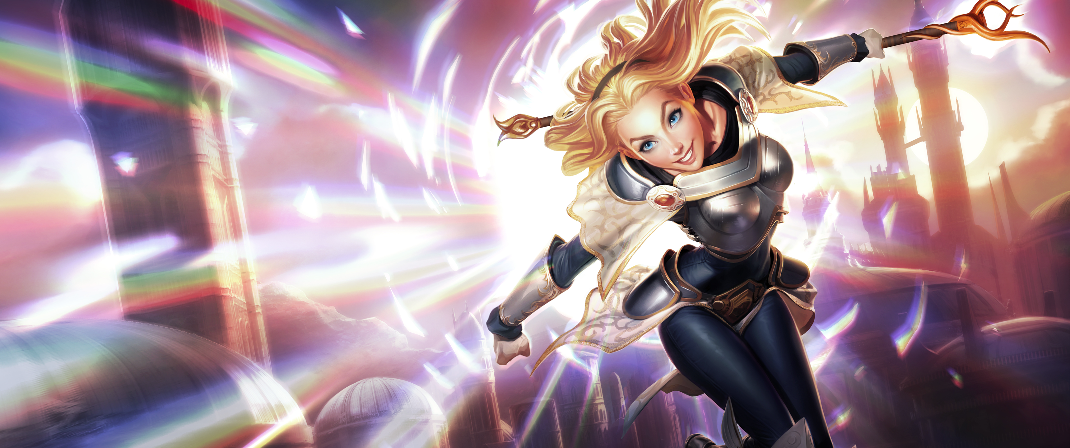 Lux from League of Legends HD Wallpaper