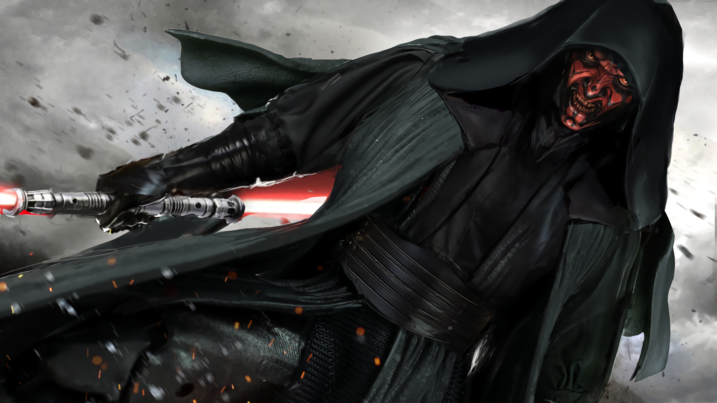 Darth Maul from Star Wars HD Wallpaper