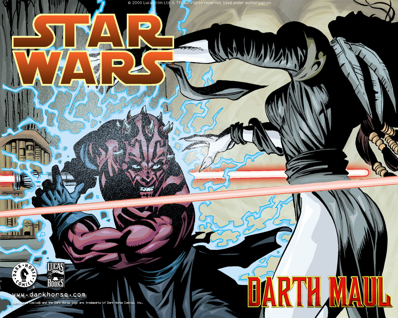 Darth Maul from Star Wars HD Wallpaper