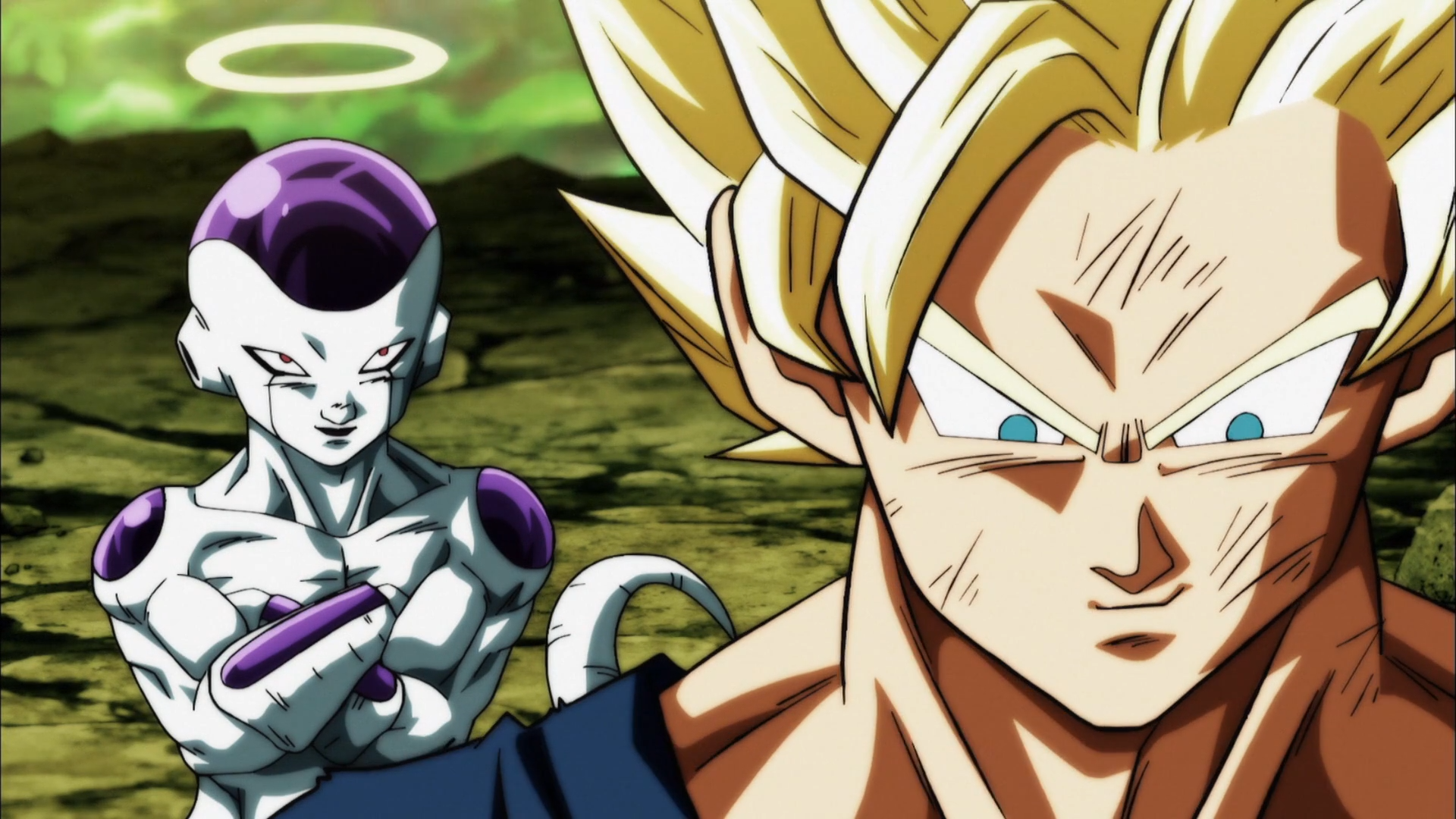 Goku and Frieza from Dragon Ball Z HD Wallpaper