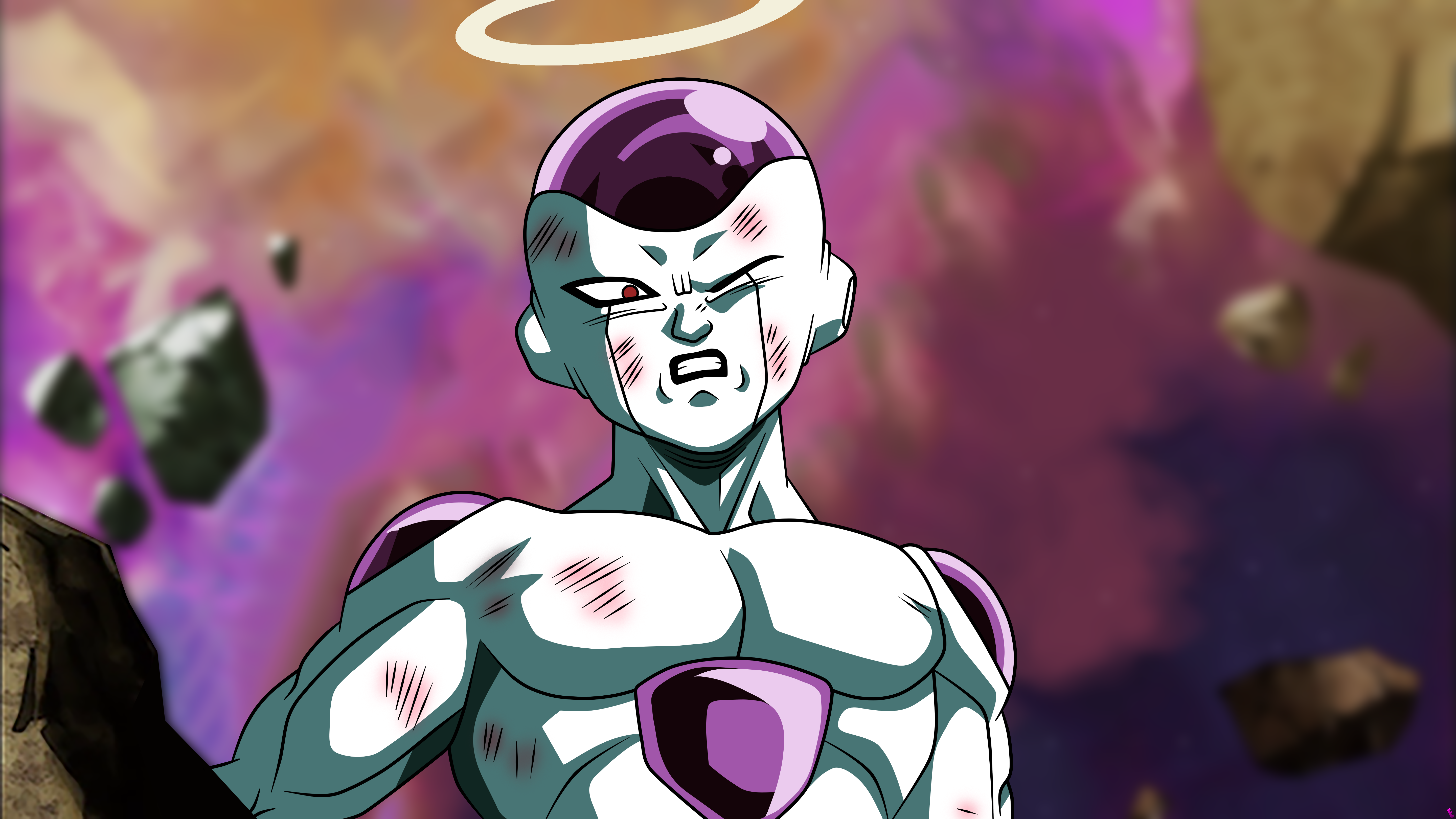 Frieza from Dragon Ball with Halo HD Wallpaper