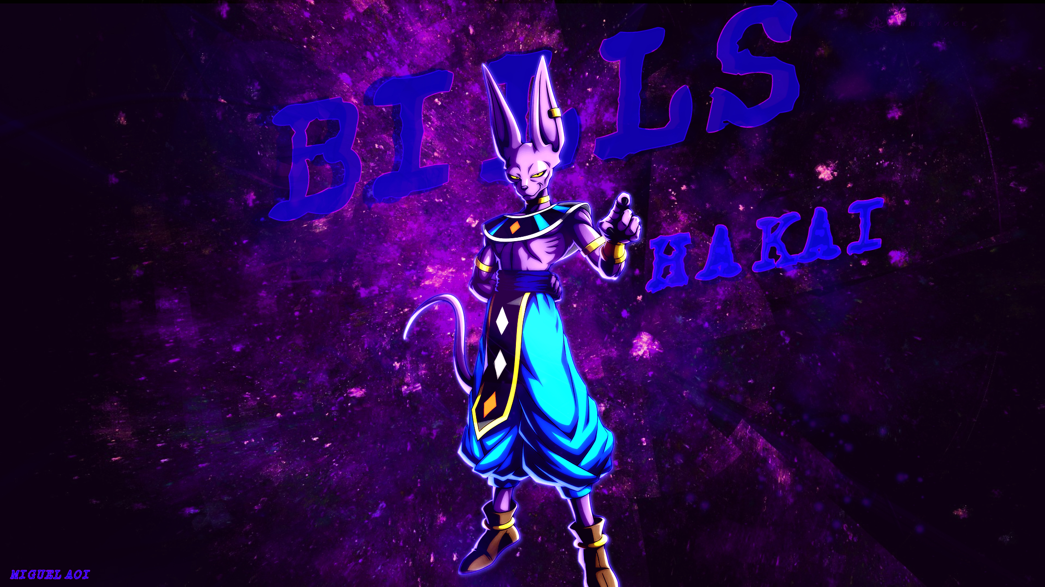 Beerus Hakai from Dragon Ball HD Wallpaper