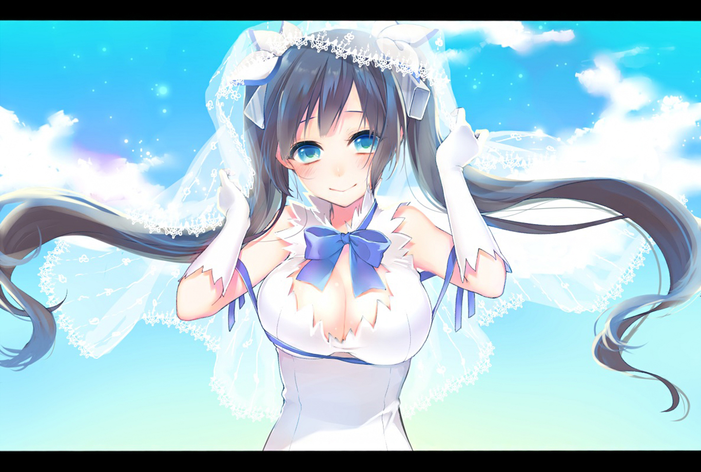 Hestia from DanMachi HD Wallpaper