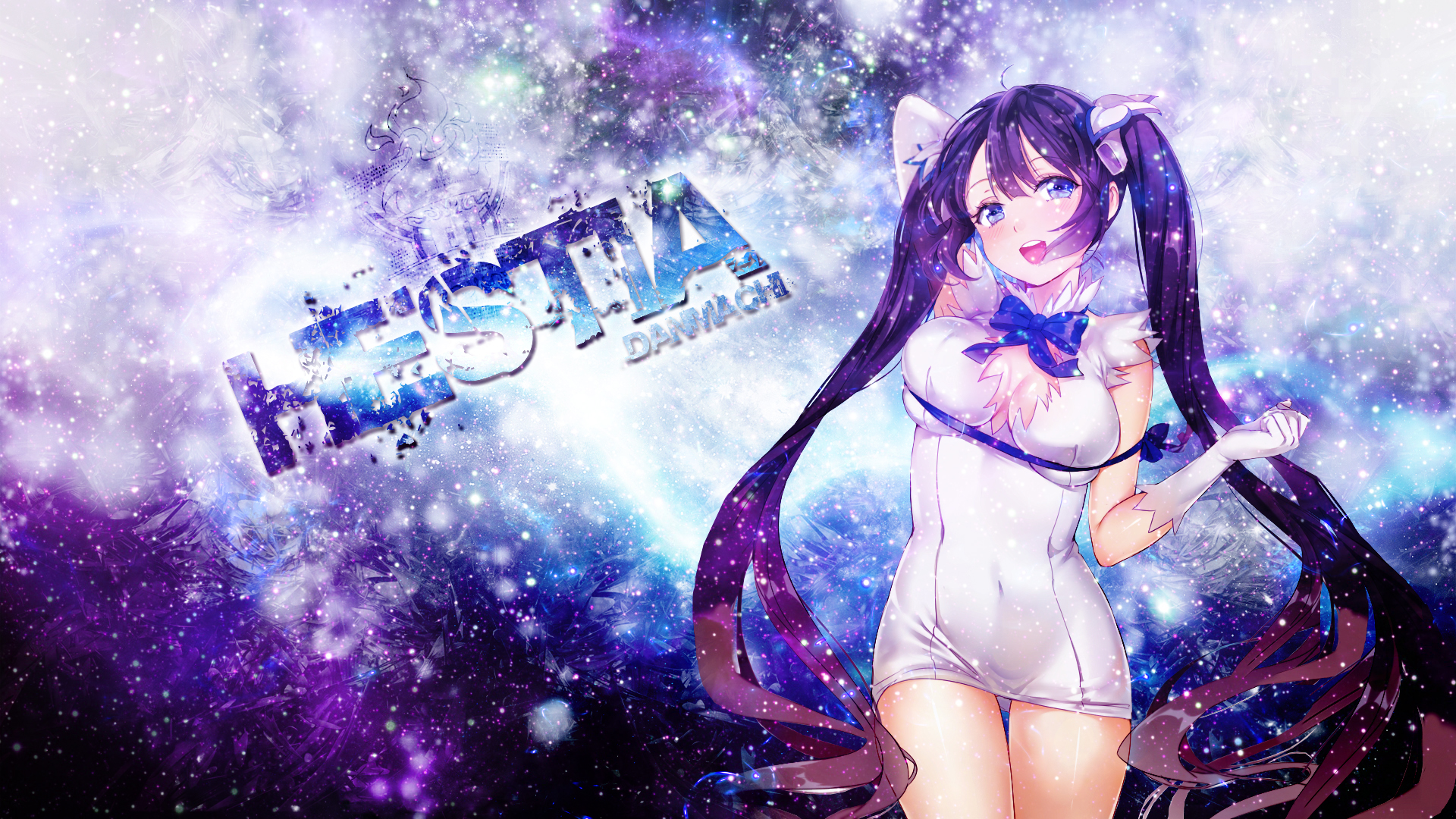 Hestia from DanMachi HD Wallpaper