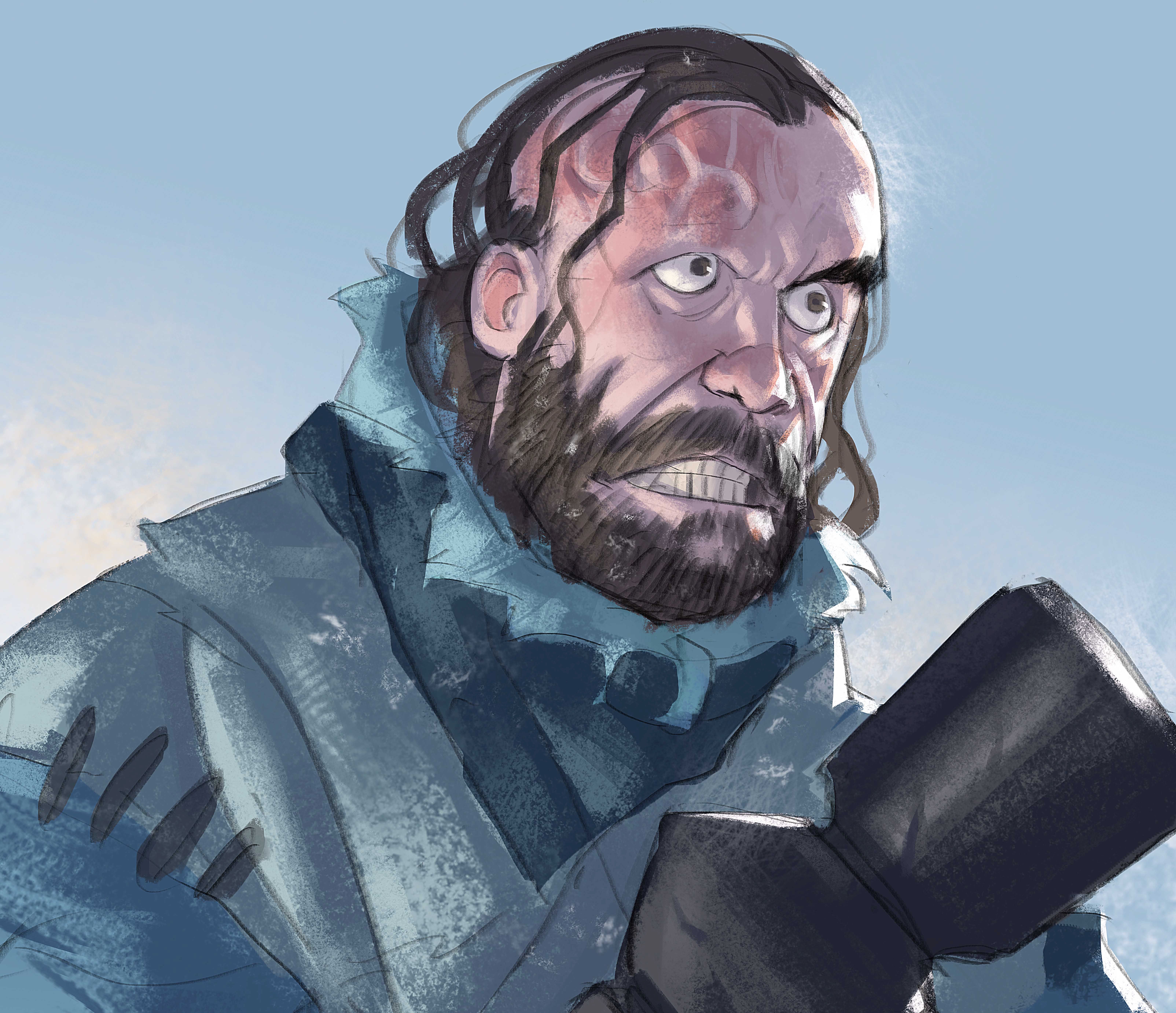 Sandor Clegane from Game of Thrones HD Wallpaper