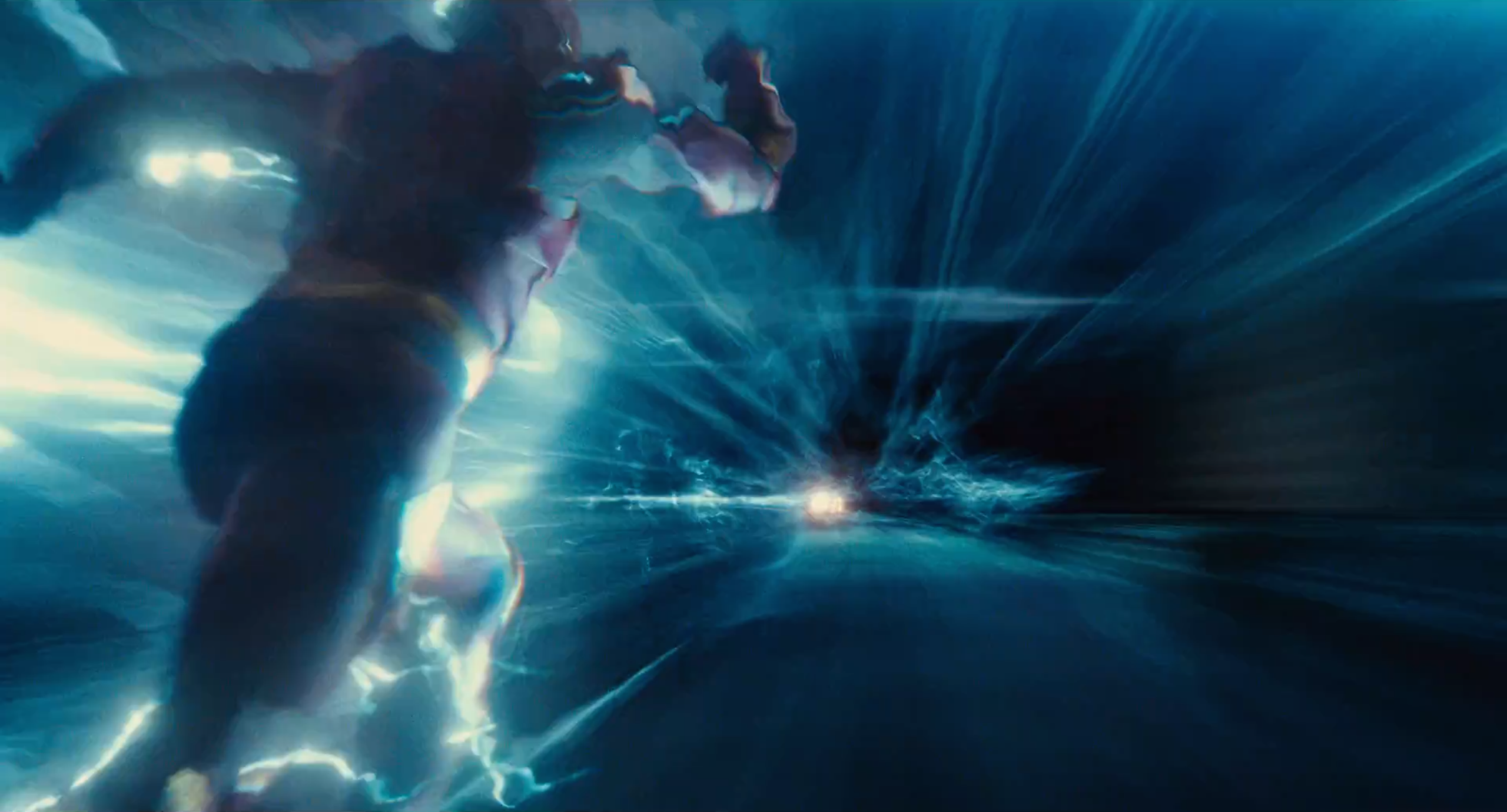 The Flash running through the Speed Force HD Wallpaper