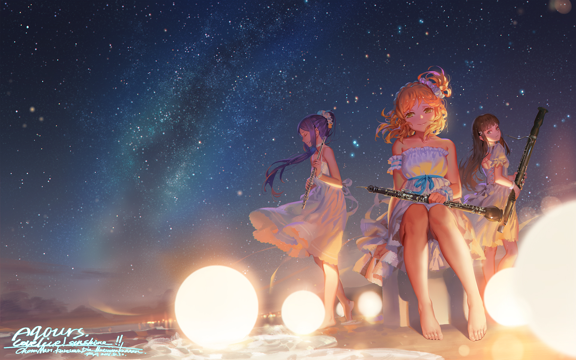 Aqours Love Live! Sunshine!! Dia Kurosawa HD Wallpaper