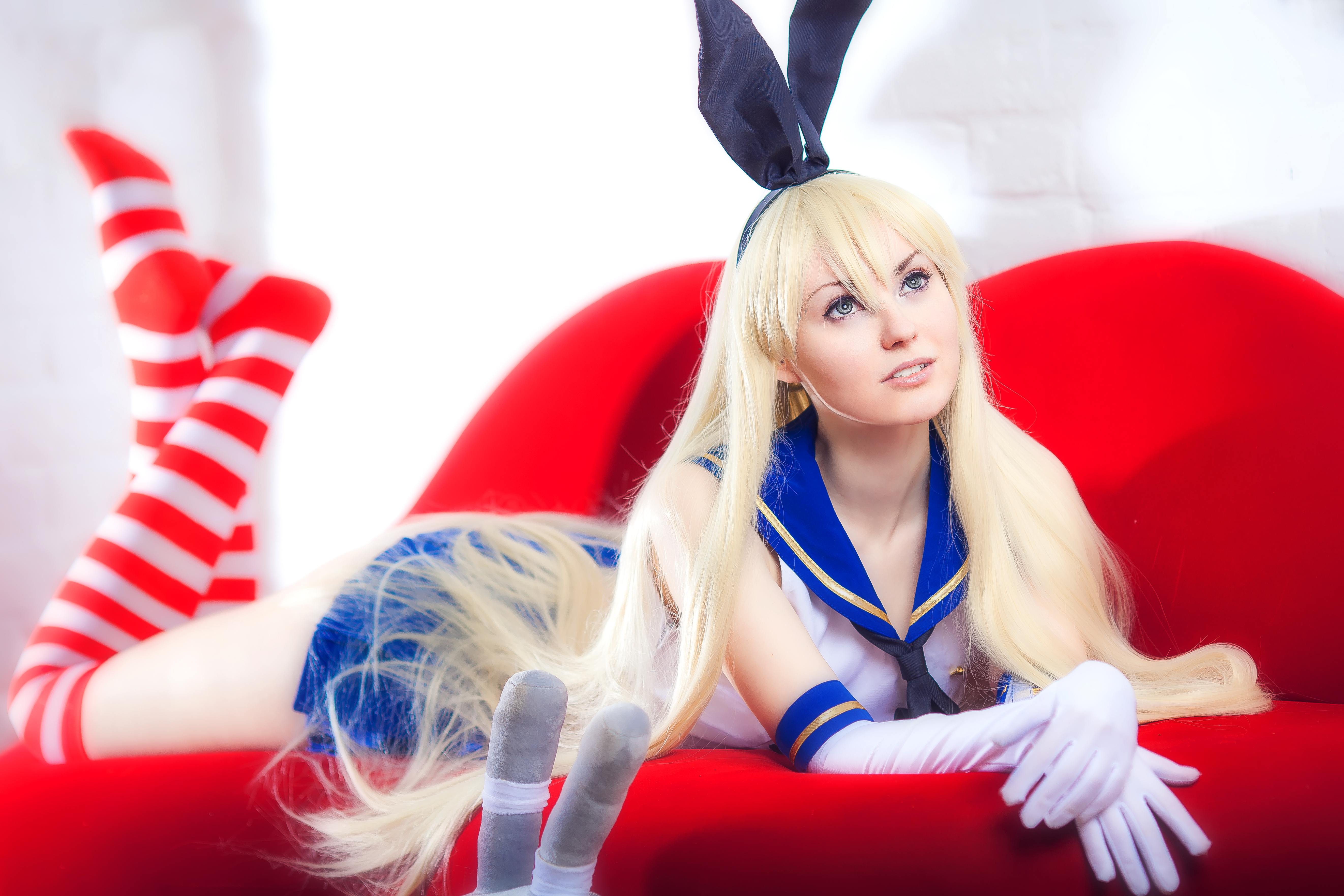 Shimakaze from Kancolle cosplay HD Wallpaper