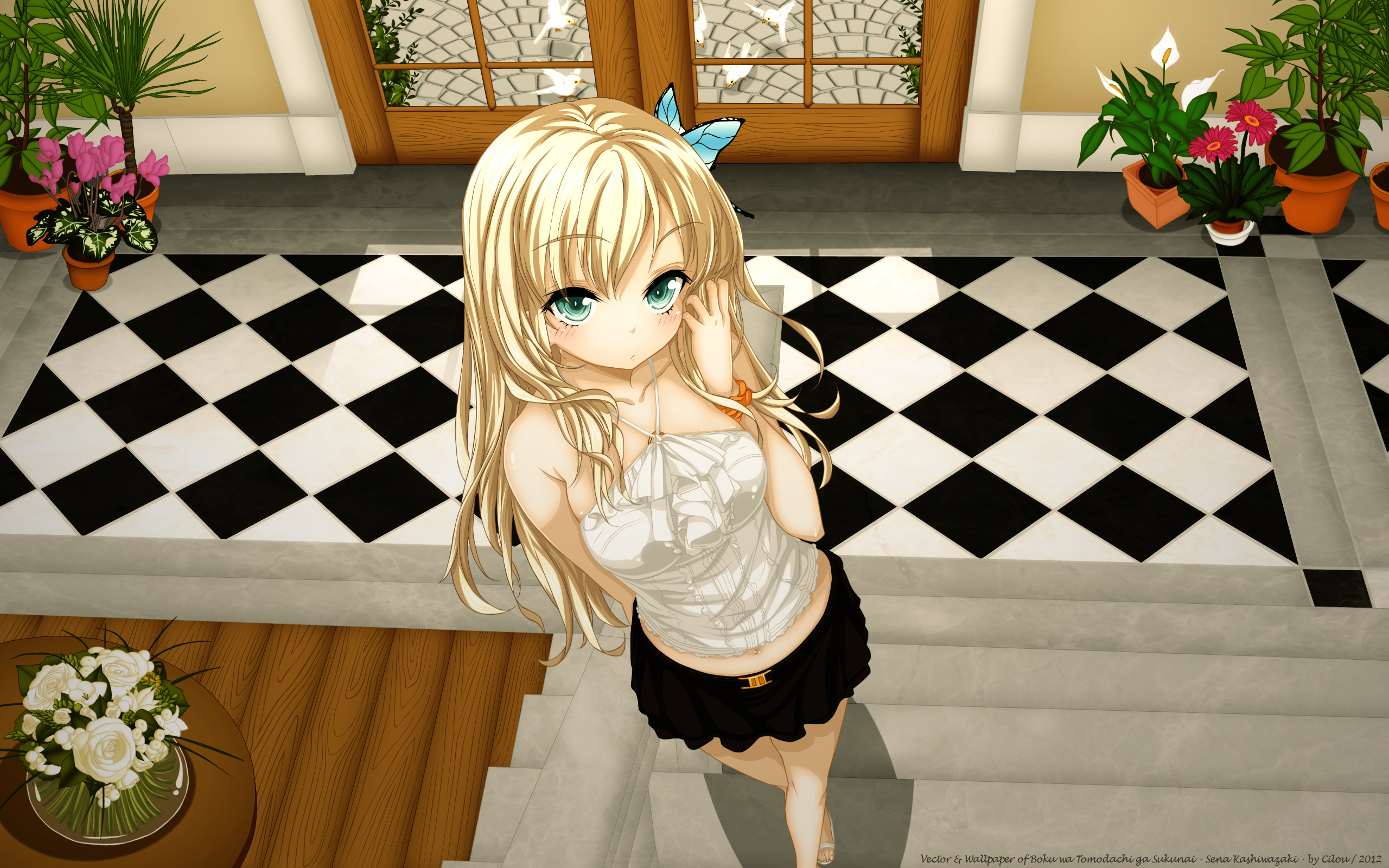 Sena Kashiwazaki from Bokura wa Tomodachi ga Sukunai HD Wallpaper