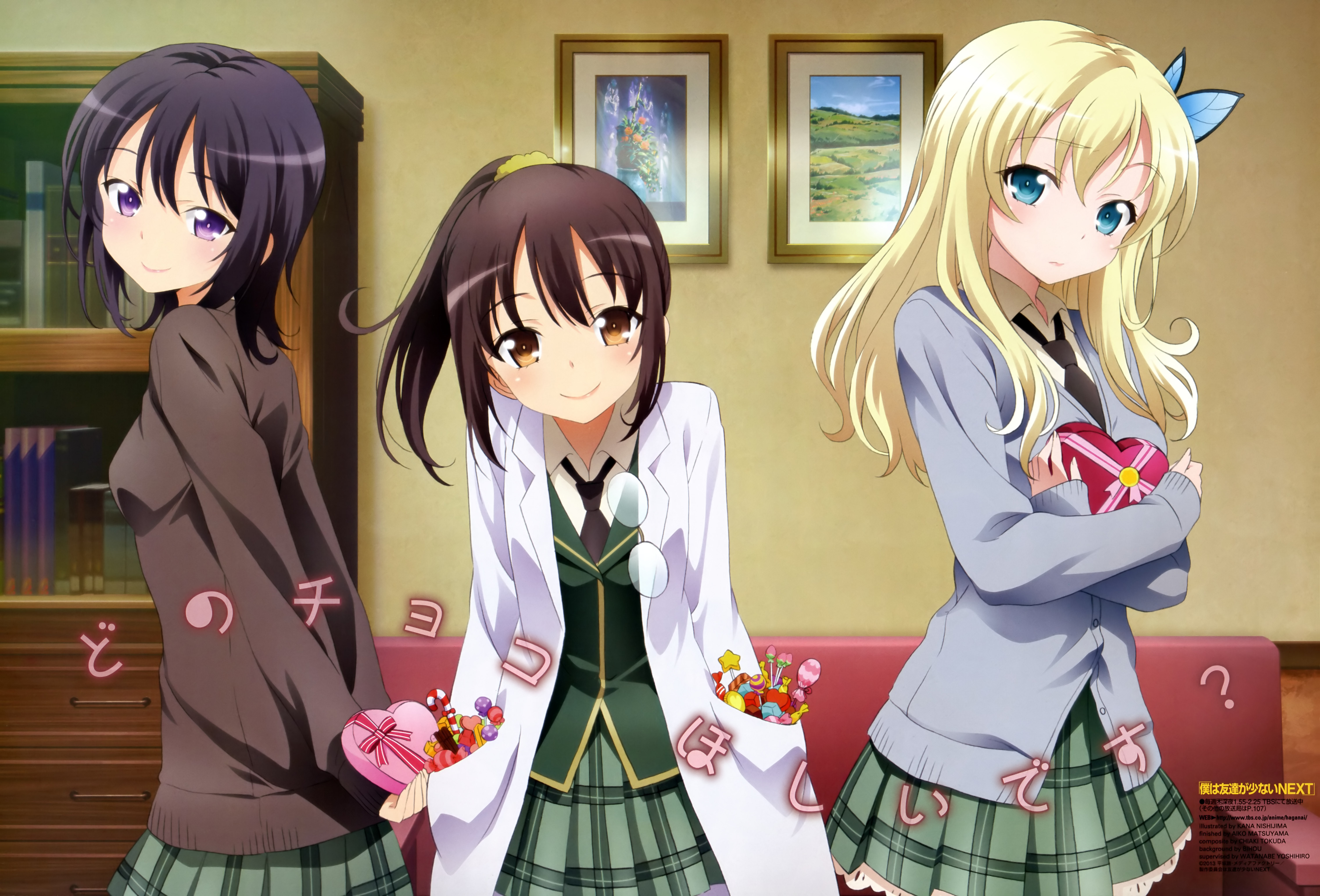 Boku wa Tomodachi ga Sukunai NEXT Sena Kashiwazaki HD Wallpaper