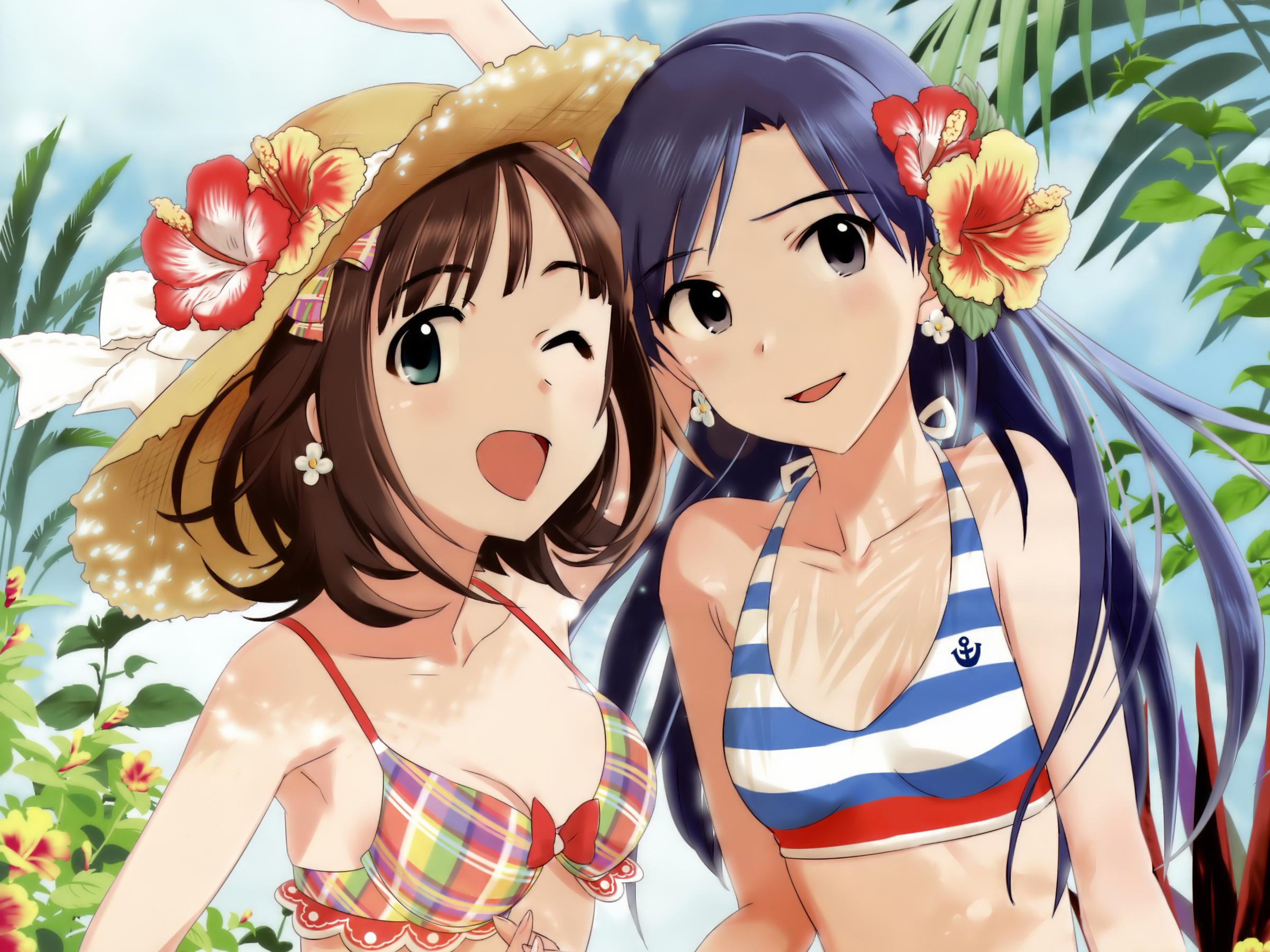Chihaya Kisaragi from The Idolmaster HD Wallpaper