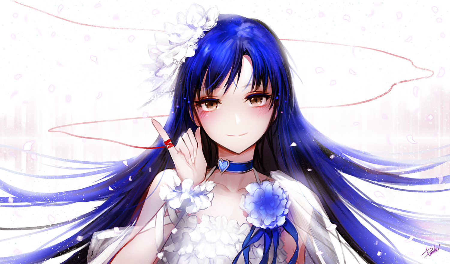 Chihaya Kisaragi from The Idolmaster HD Wallpaper