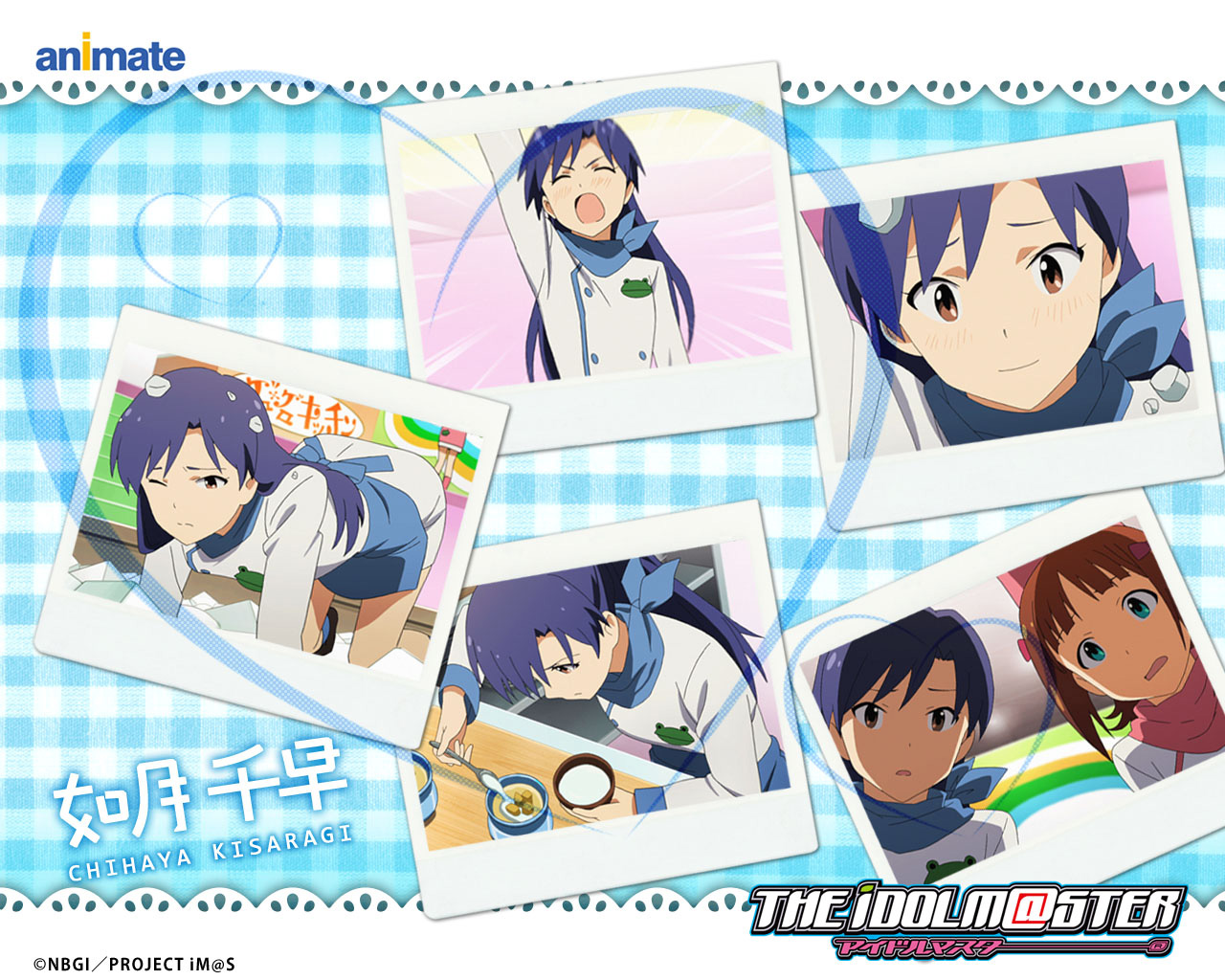 Chihaya Kisaragi from THE iDOLM@STER HD Wallpaper