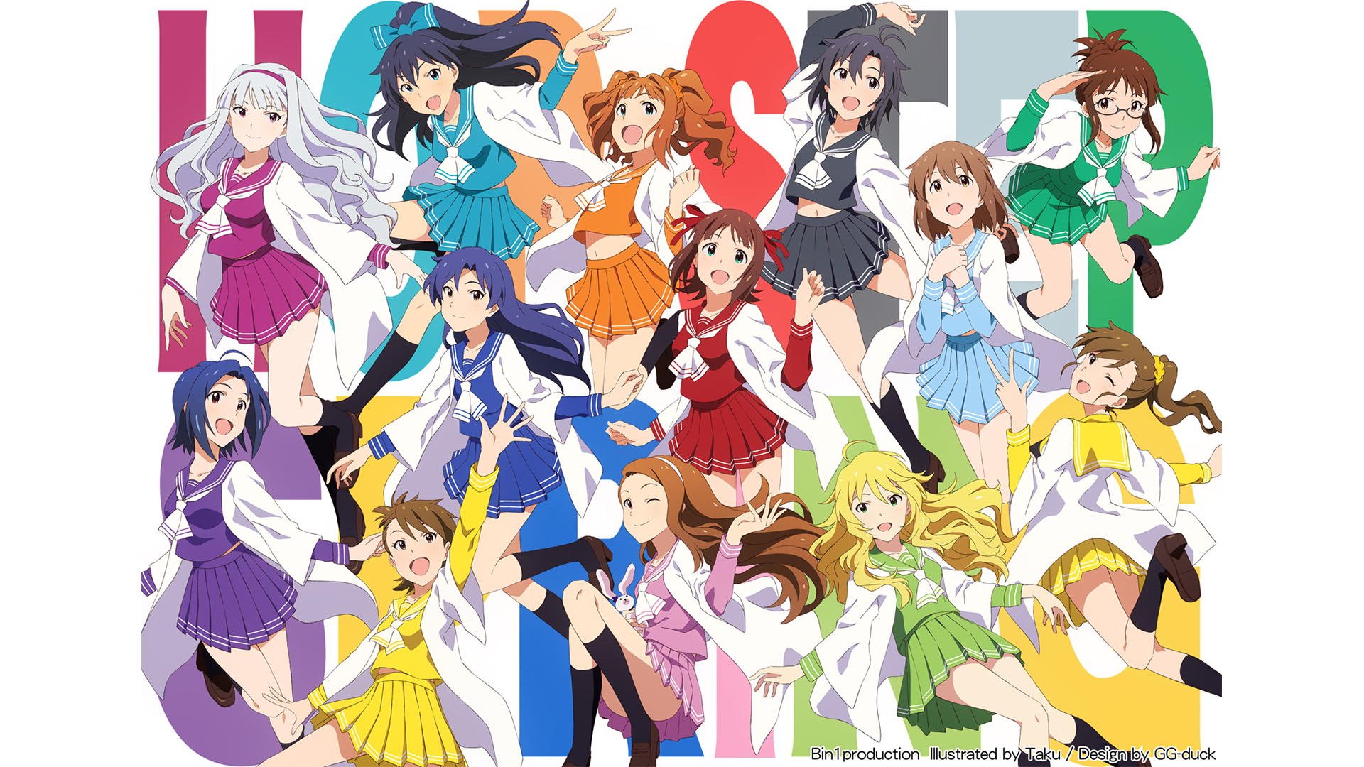 The Idolmaster Cinderella Girls characters HD Wallpaper