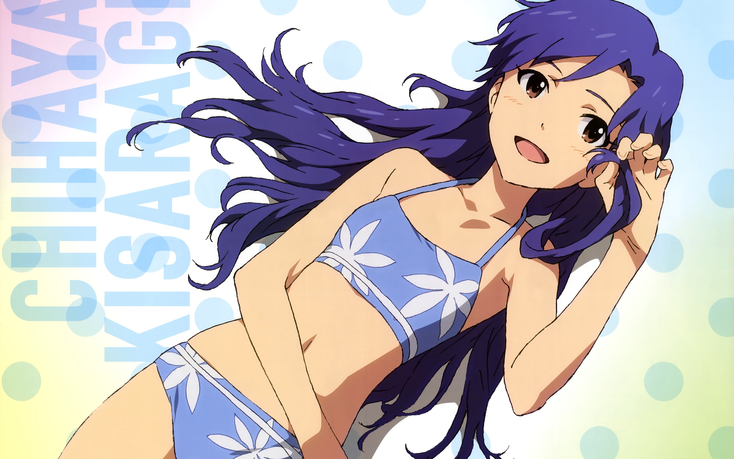 Chihaya Kisaragi from The Idolmaster HD Wallpaper