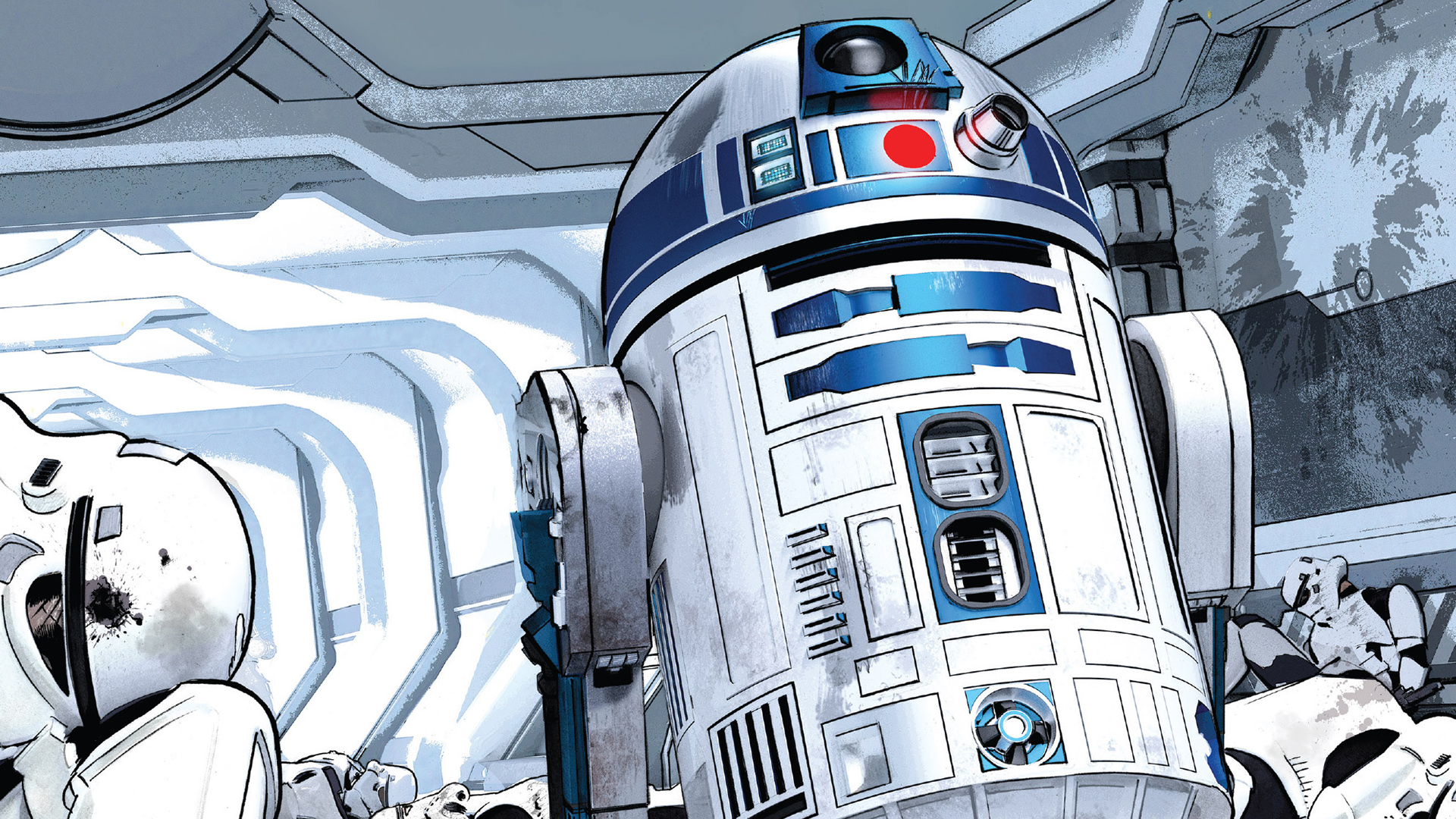 R2-D2 from Star Wars HD Wallpaper