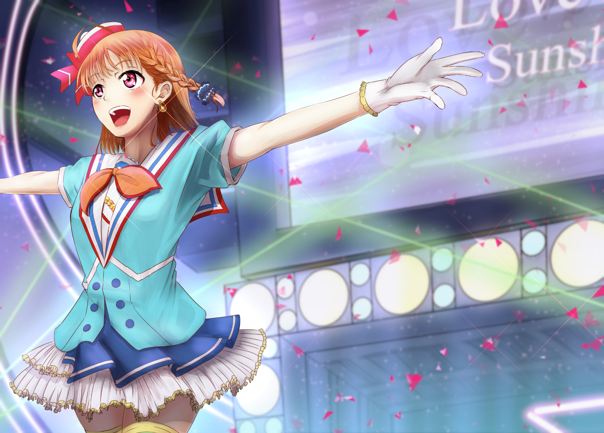 Chika Takami from Love Live! Sunshine!! HD Wallpaper