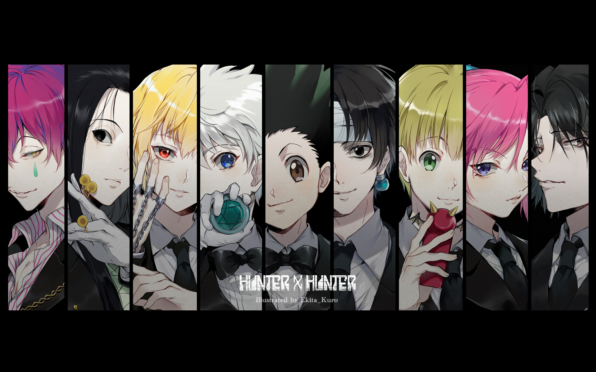 Hunter x Hunter characters HD Wallpaper