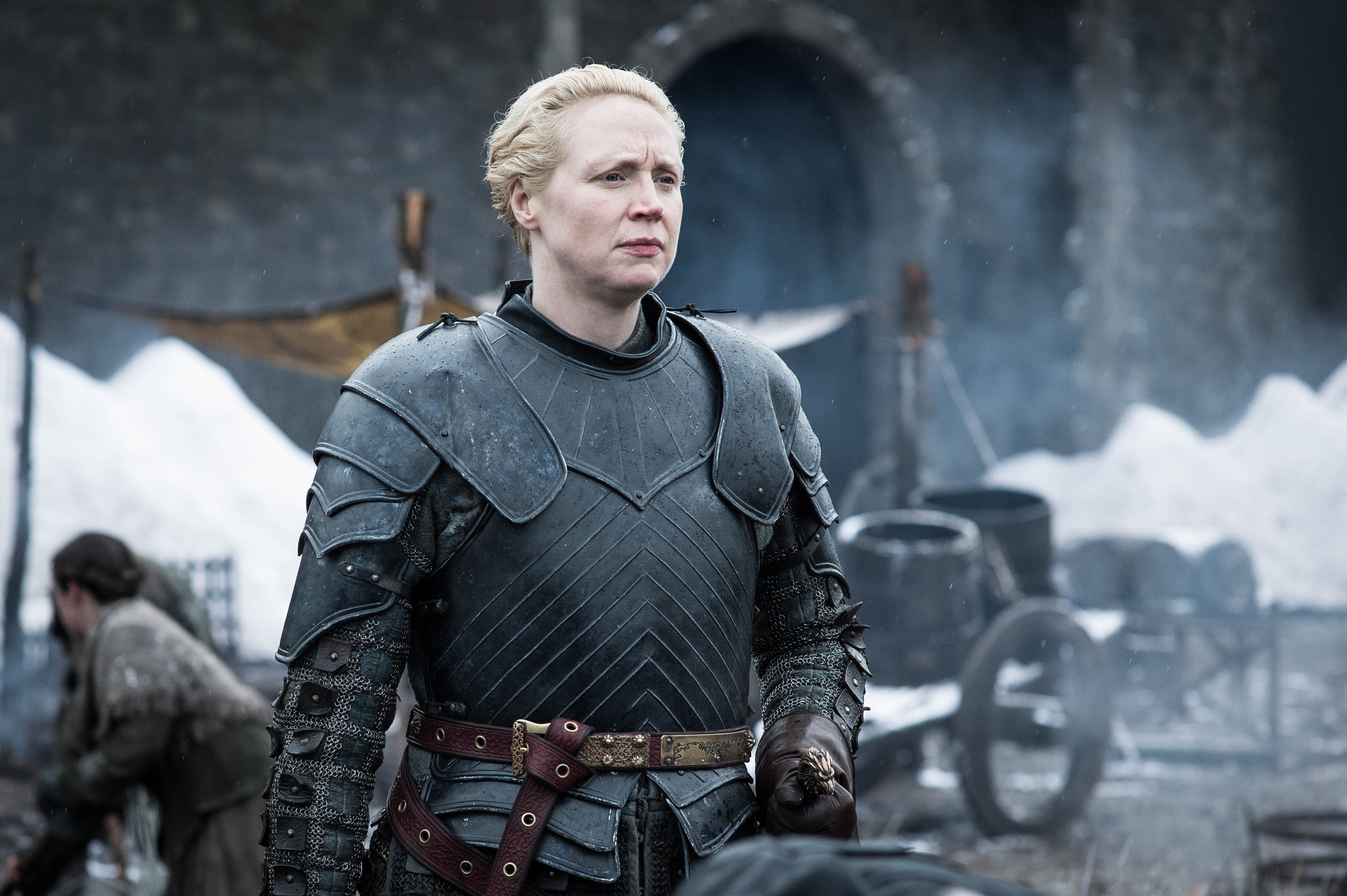 Brienne of Tarth in armor HD Wallpaper