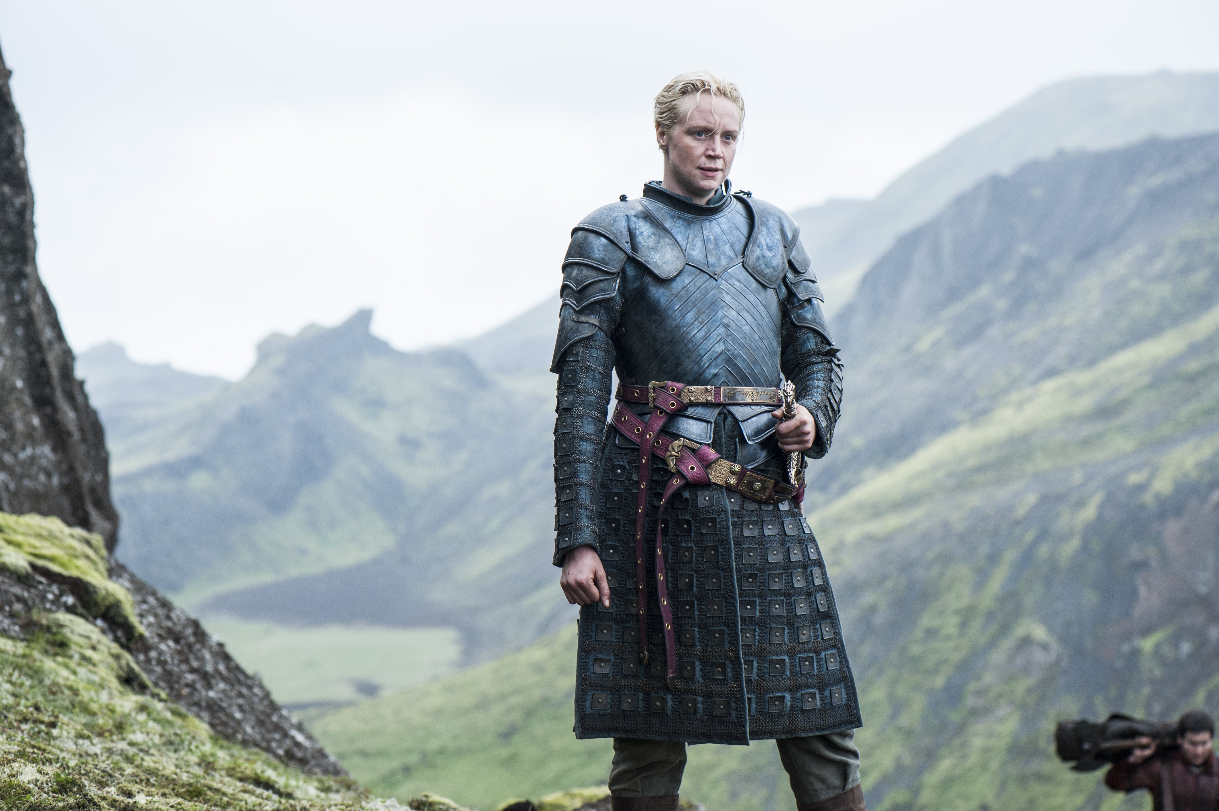 Brienne of Tarth in Game of Thrones HD Wallpaper