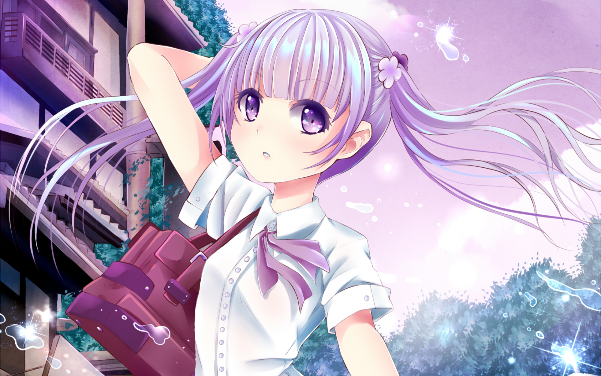 Aoba Suzukaze from The New Gate HD Wallpaper