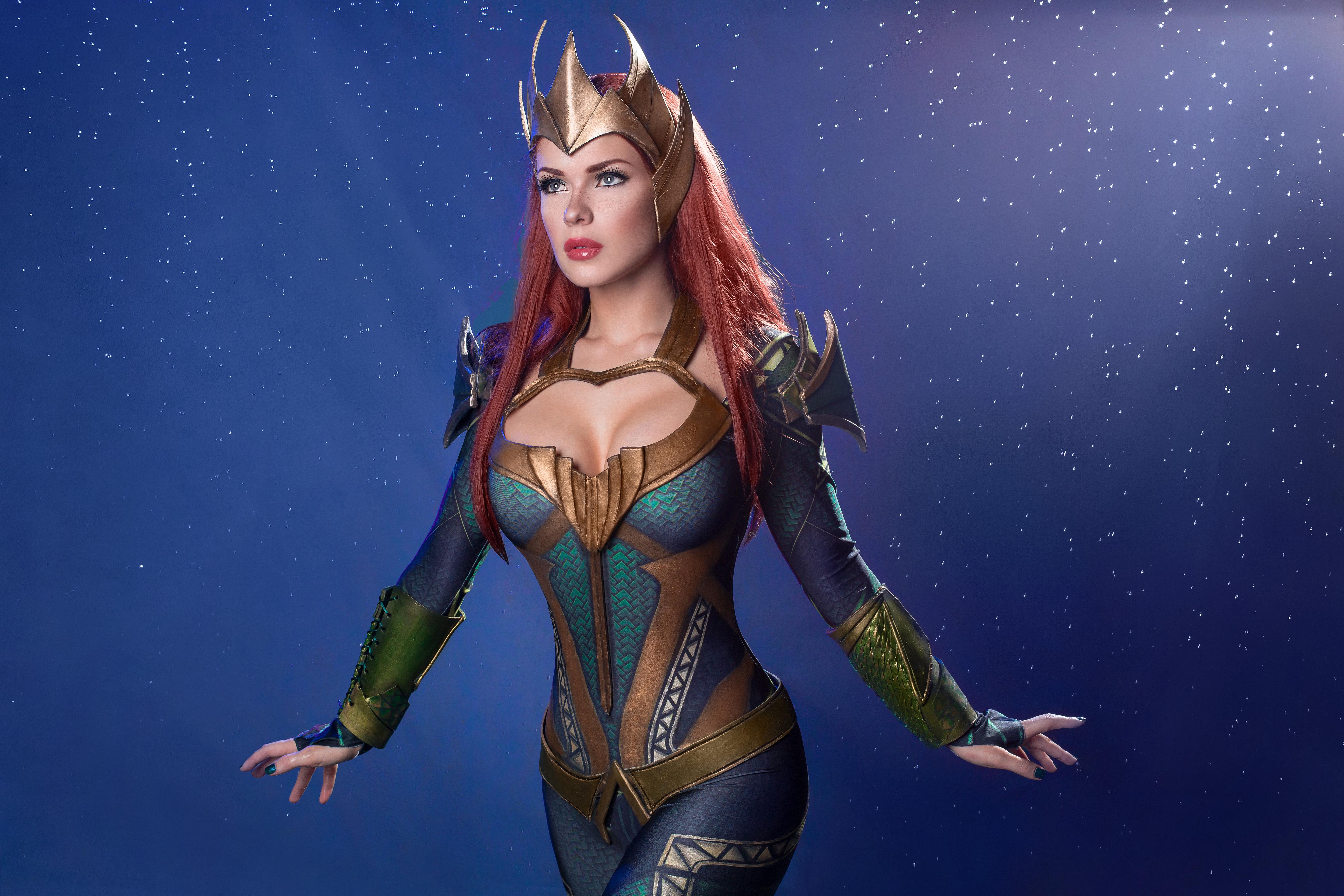 Mera from Aquaman Cosplay HD Wallpaper