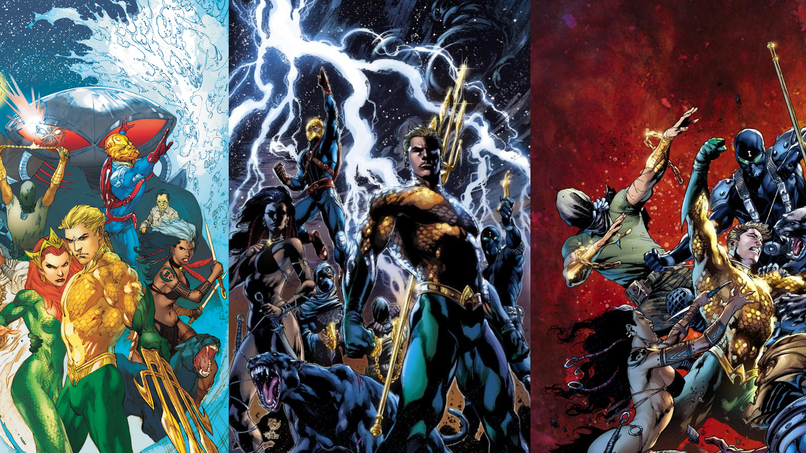 Aquaman and Mera from DC Comics HD Wallpaper