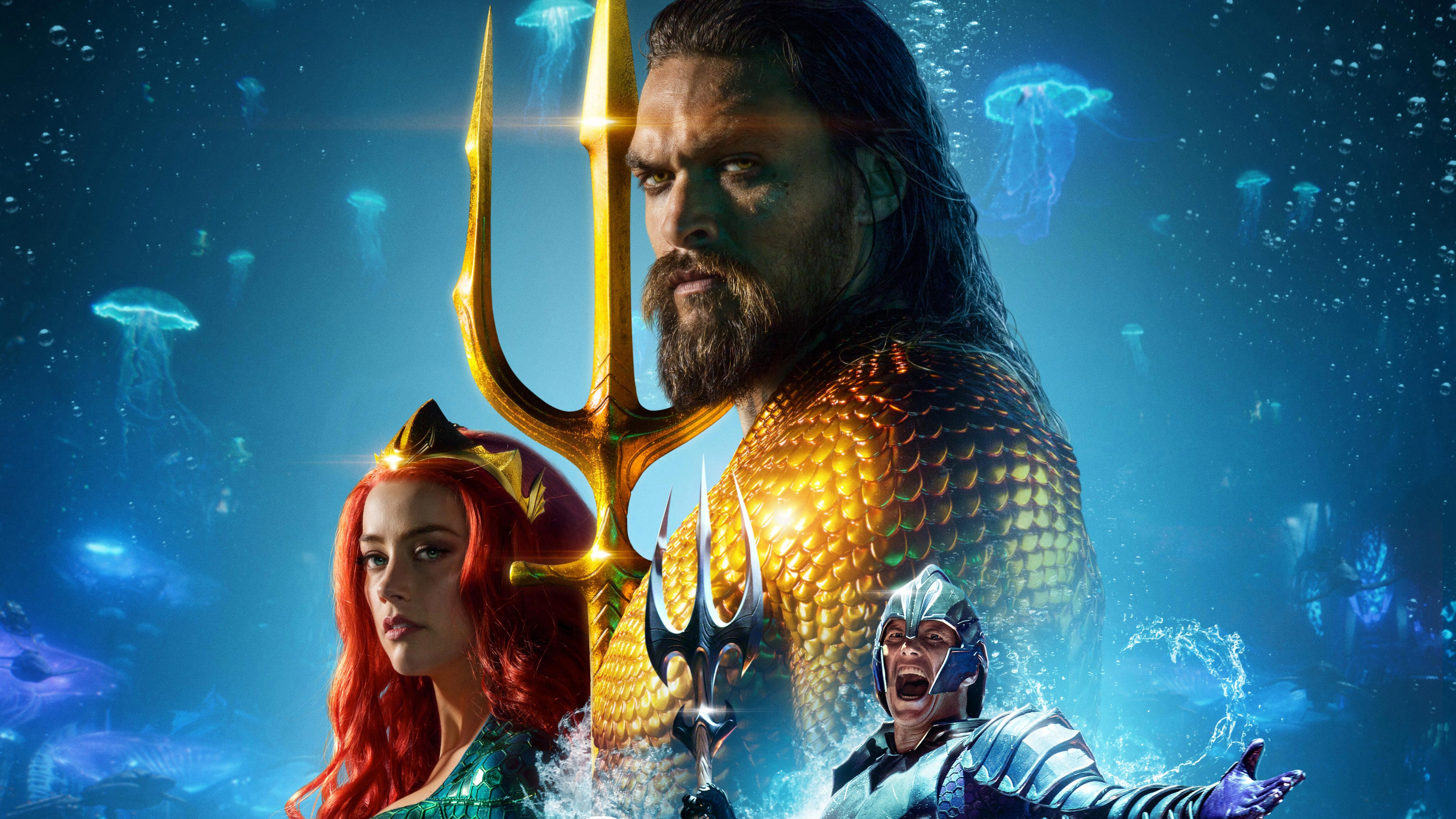 Aquaman and Mera from Aquaman HD Wallpaper
