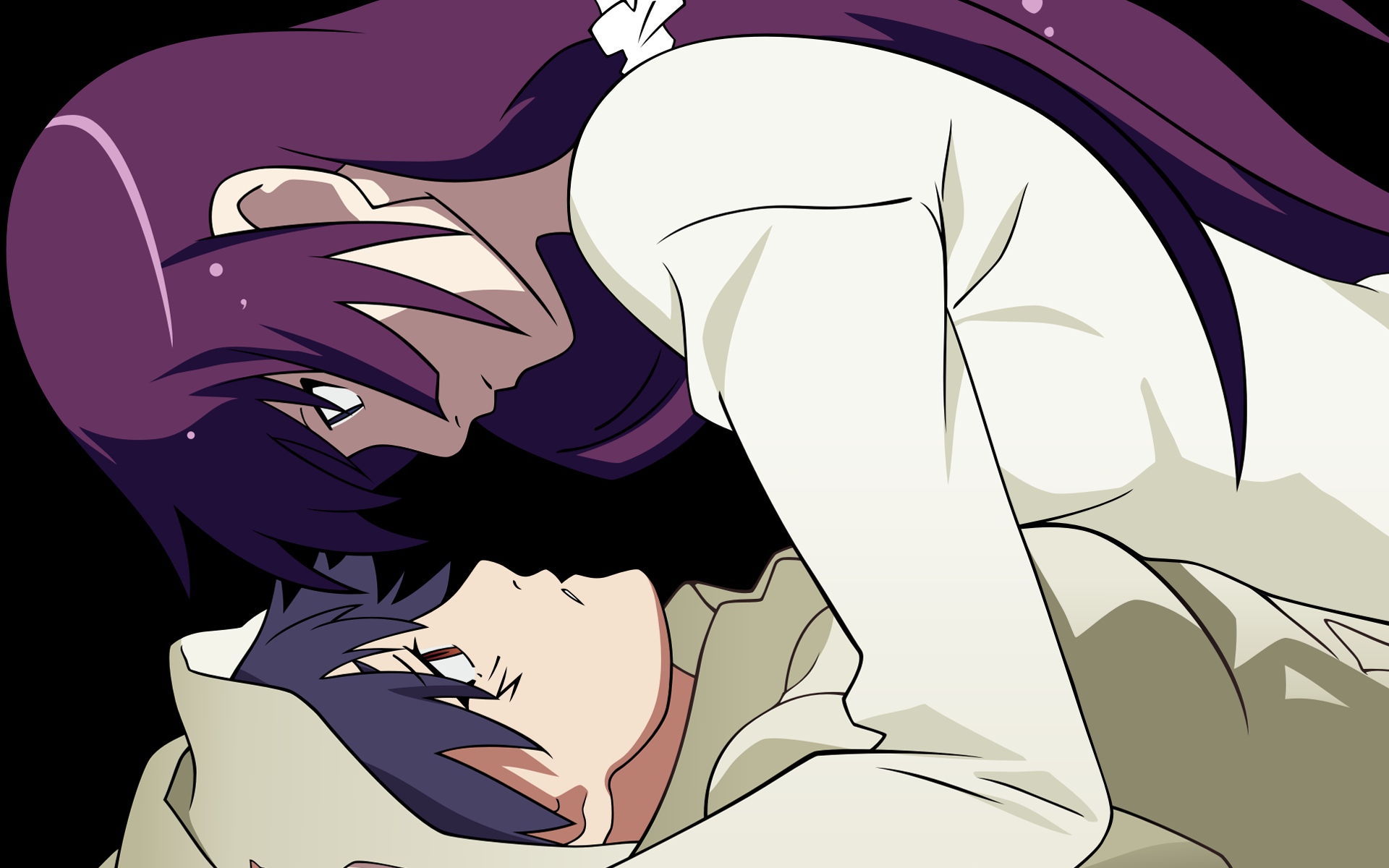 Suruga Kanbaru from Monogatari Series HD Wallpaper
