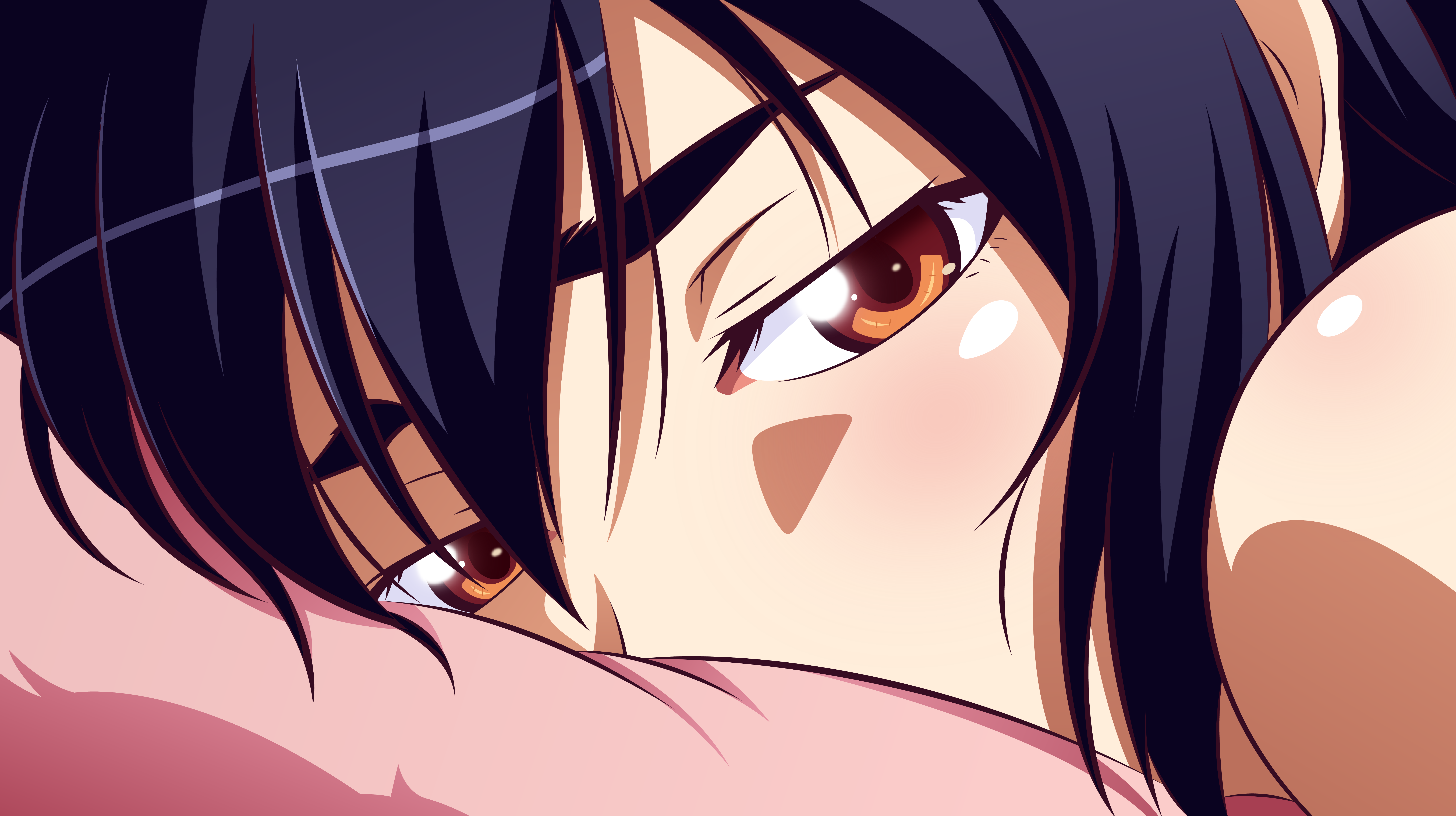 Suruga Kanbaru from Monogatari Series HD Wallpaper