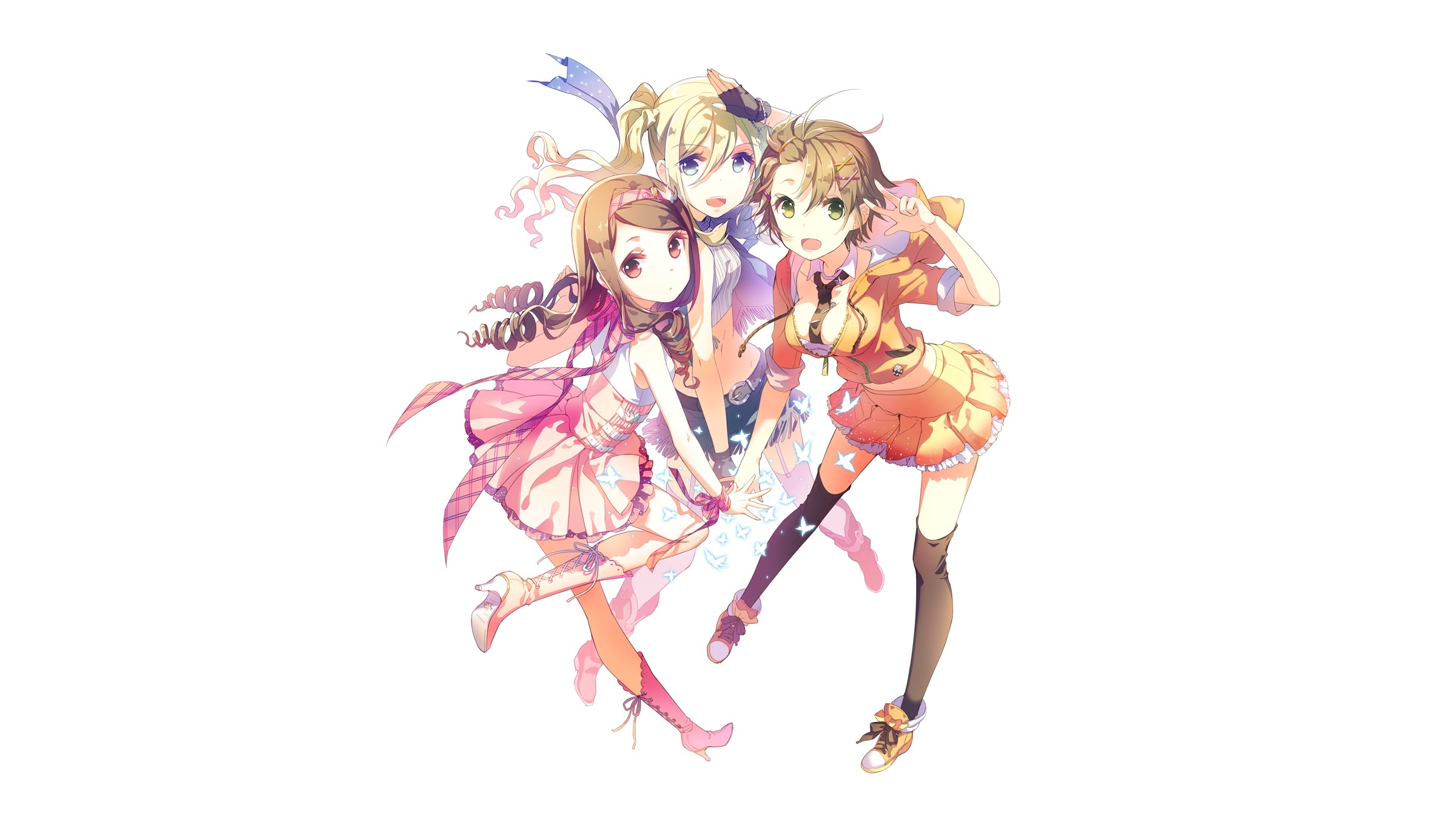 Miki Hoshii from The Idolmaster HD Wallpaper
