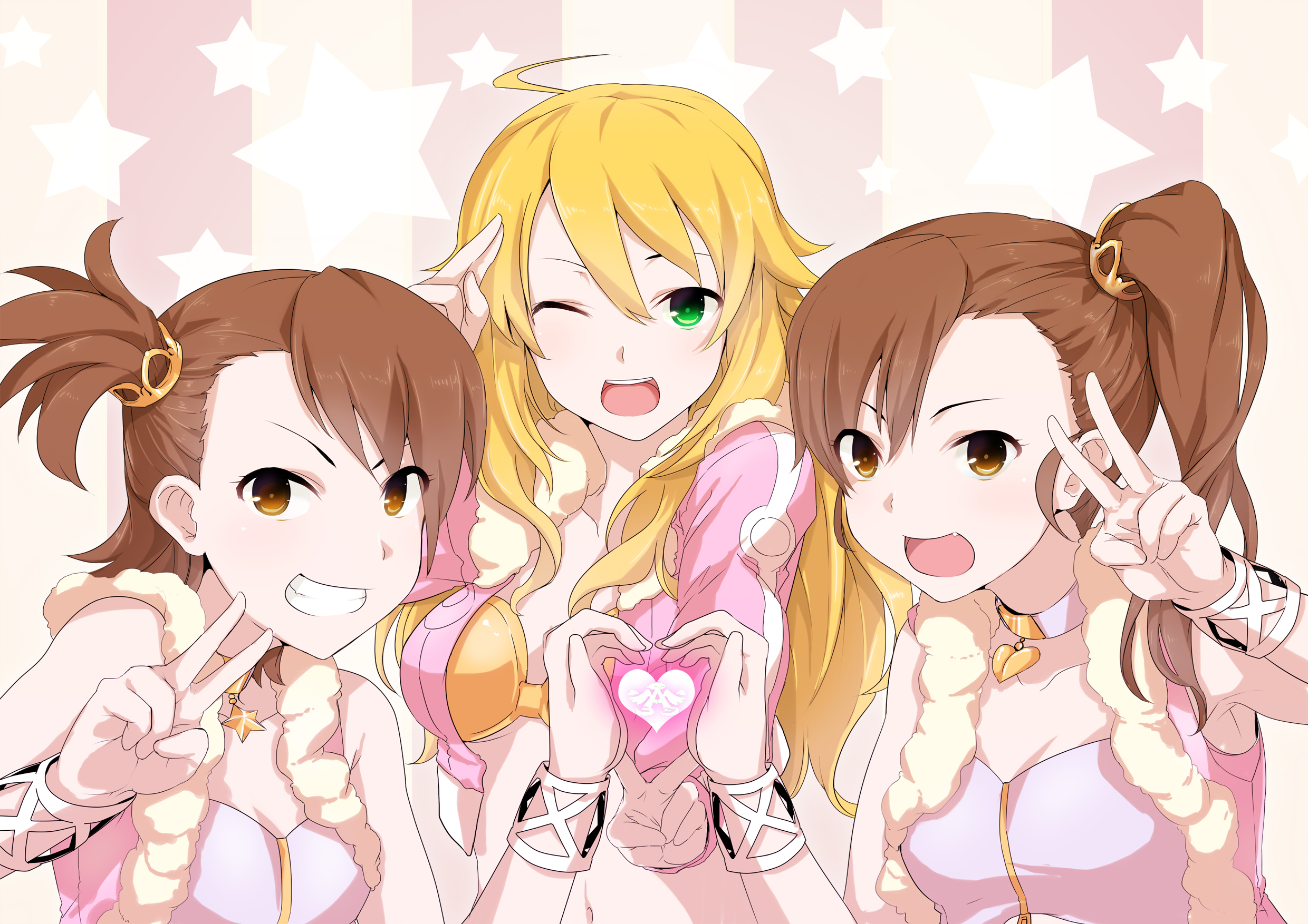Miki Hoshii from The Idolmaster HD Wallpaper