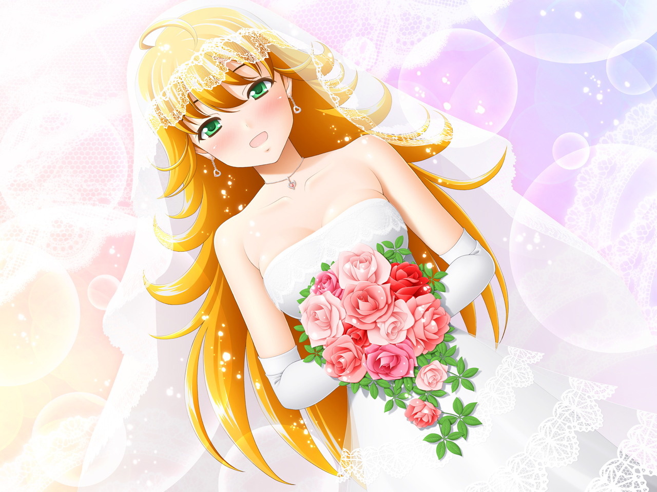Miki Hoshii from The Idolmaster Cinderella Girls HD Wallpaper