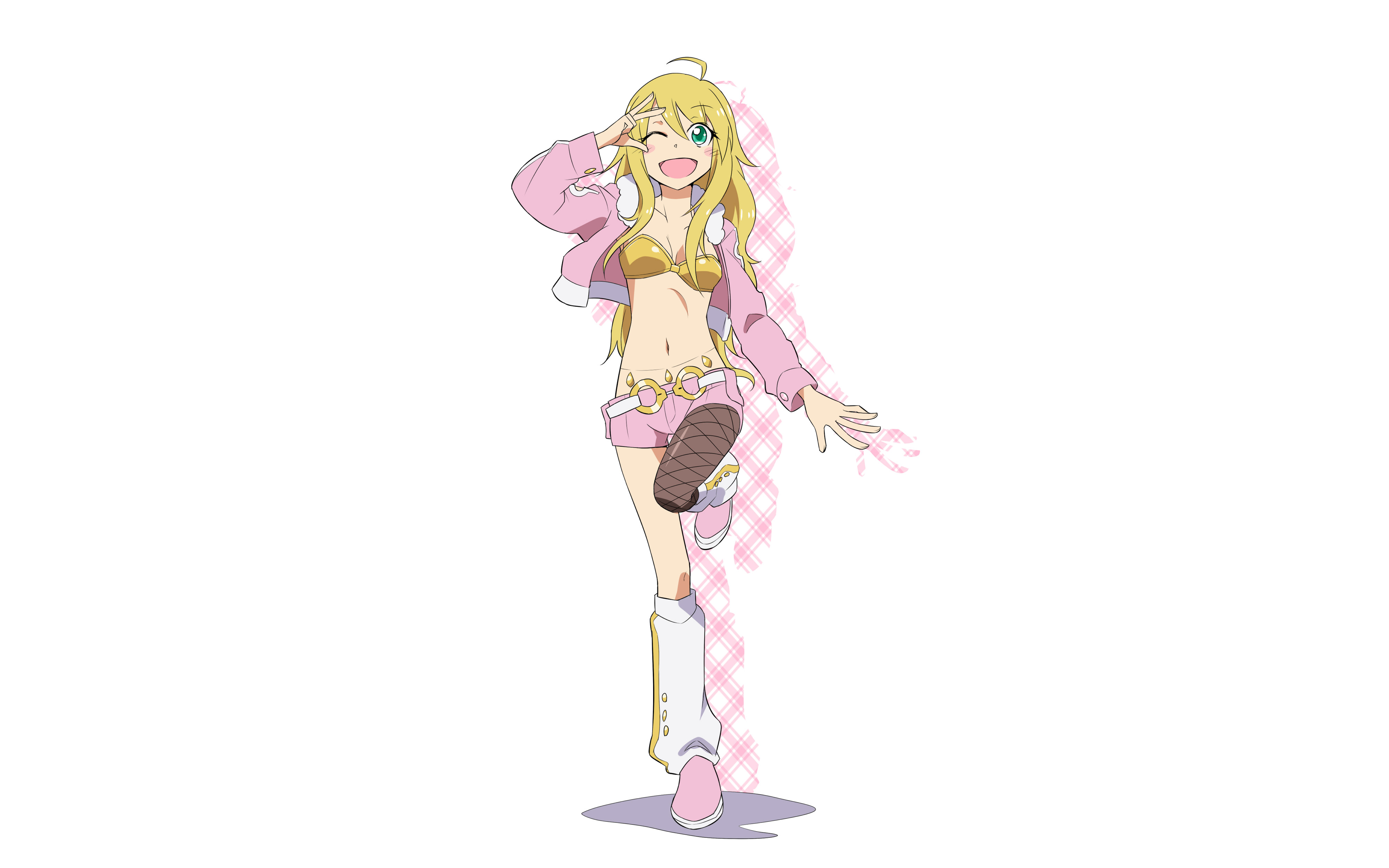 Miki Hoshii from The Idolmaster HD Wallpaper