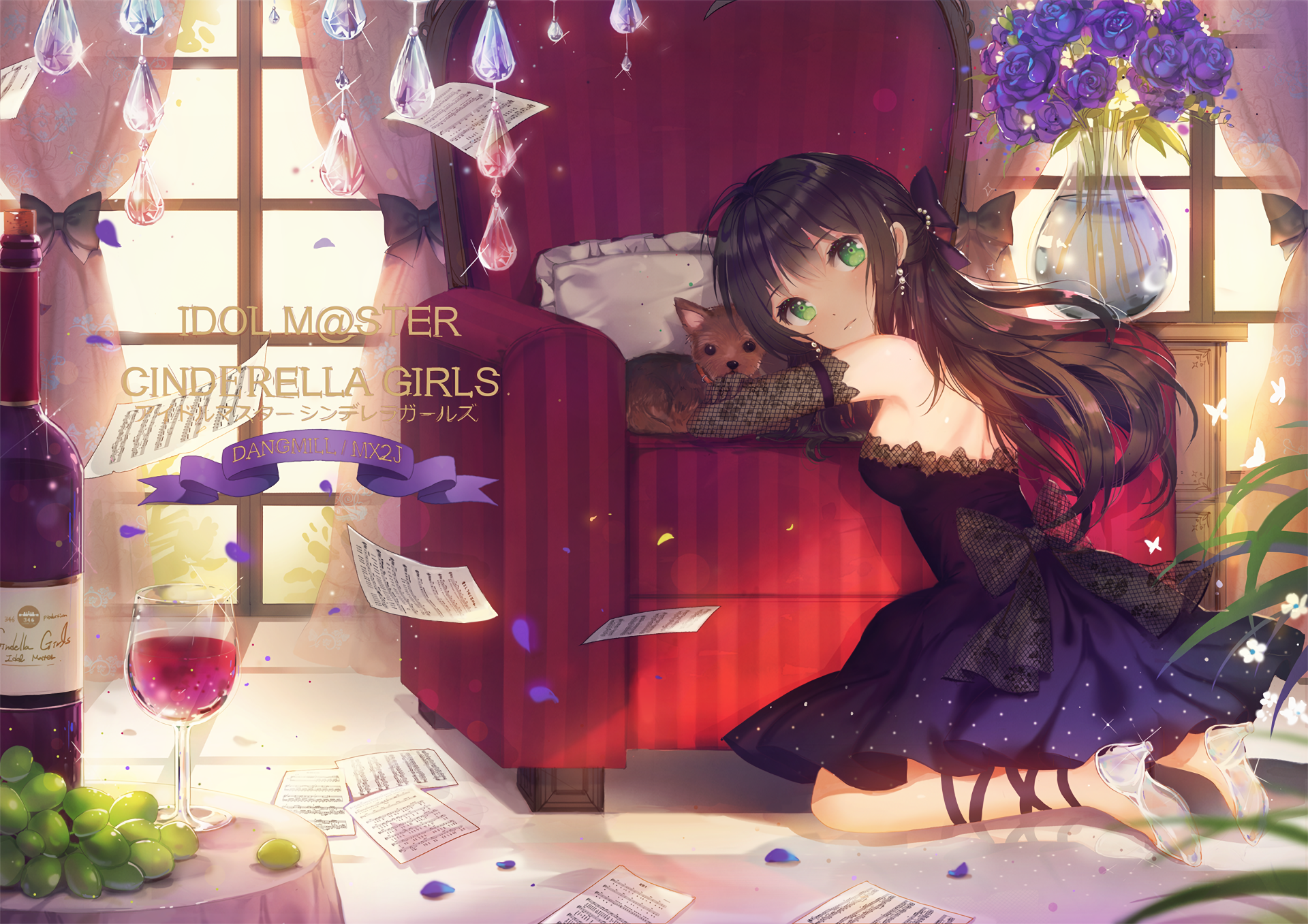 Rin Shibuya from THE IDOLM@STER Cinderella Girls HD Wallpaper