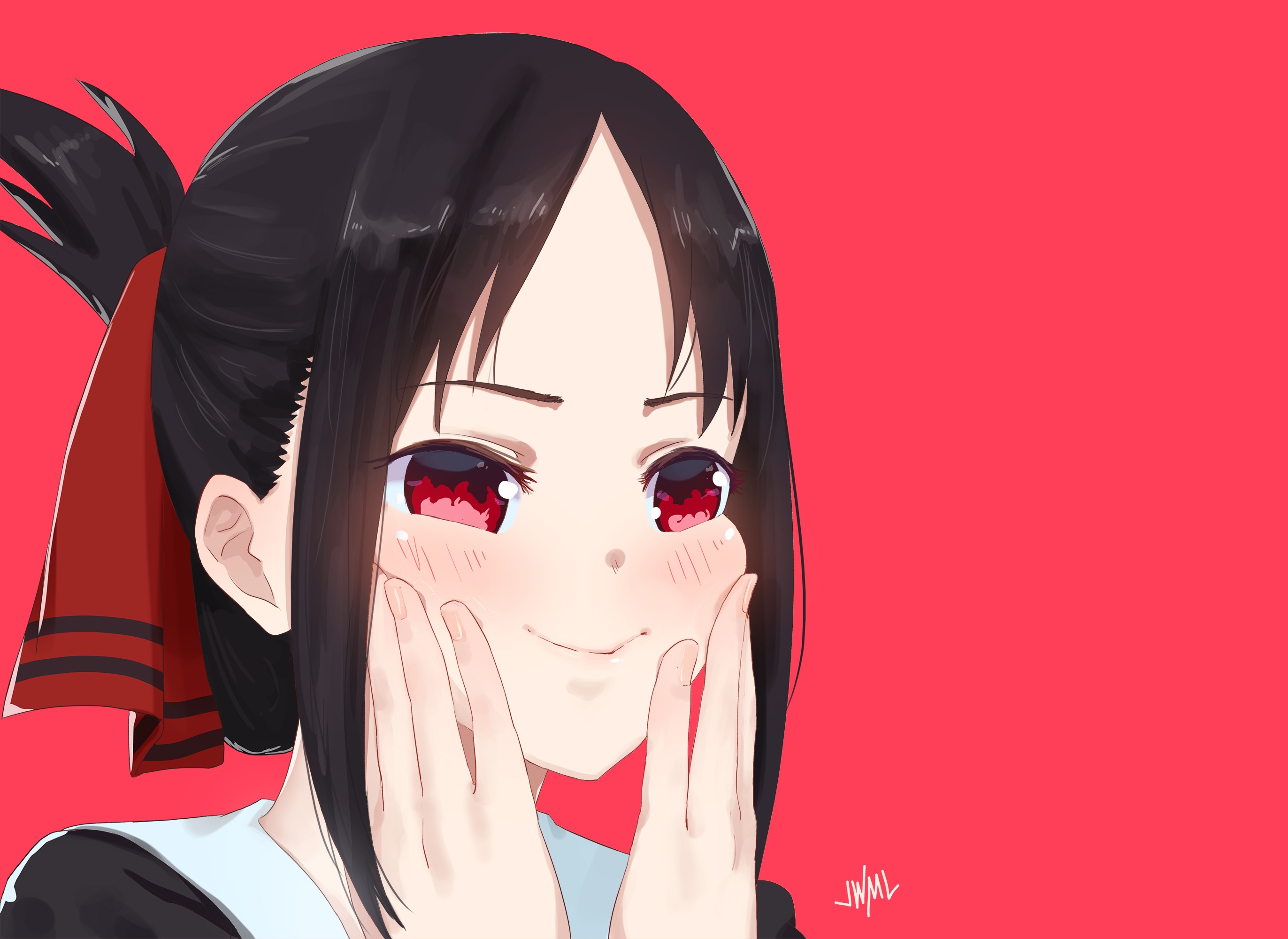 Kaguya Shinomiya from Kaguya-sama: Love Is War HD Wallpaper