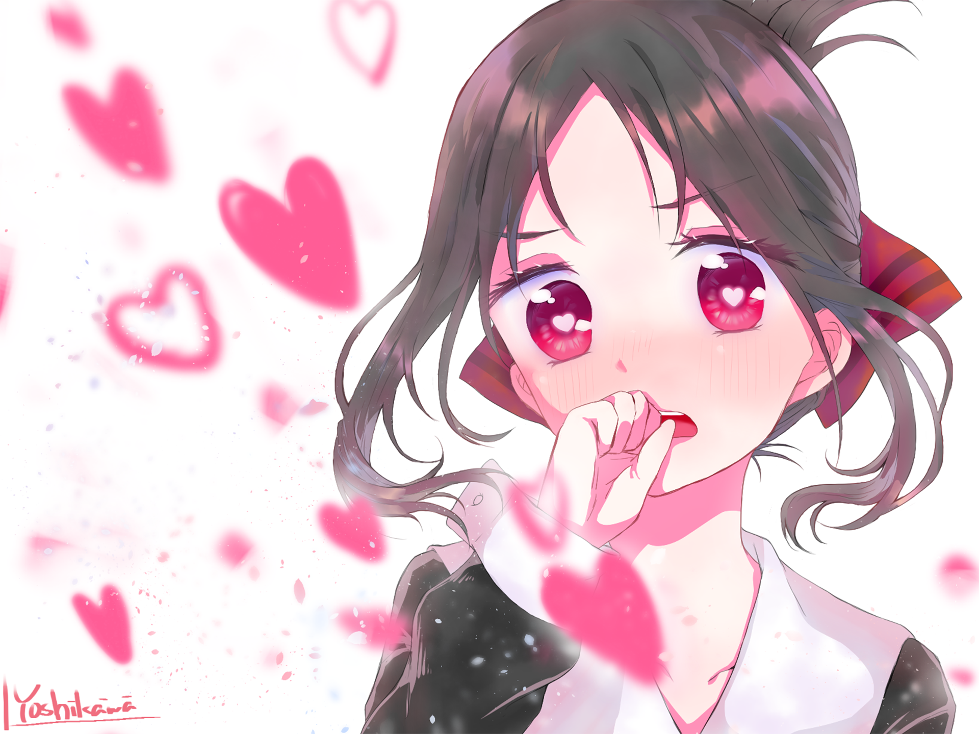 Kaguya Shinomiya from Kaguya-sama: Love Is War HD Wallpaper