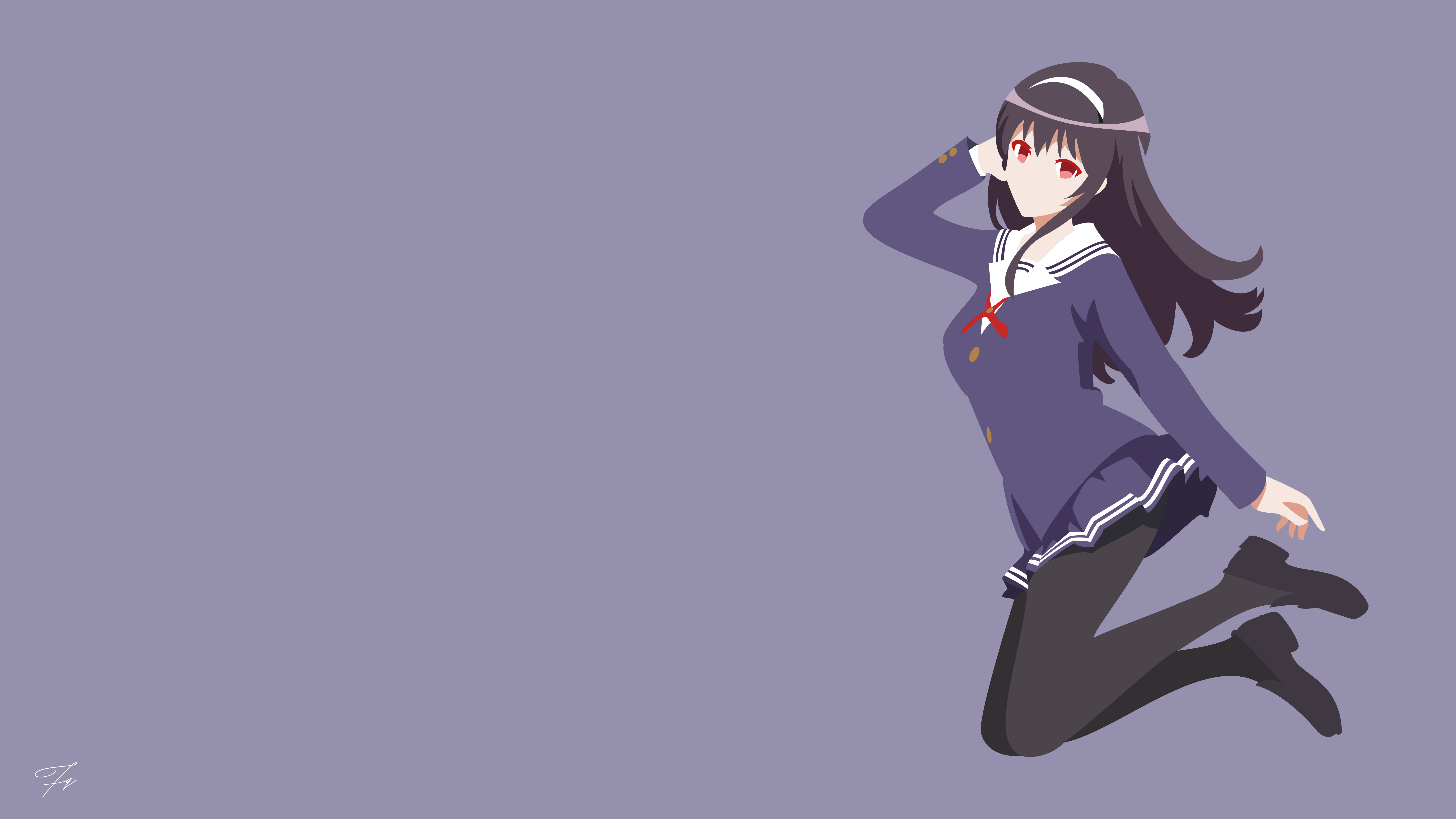 Utaha Kasumigaoka HD Wallpaper